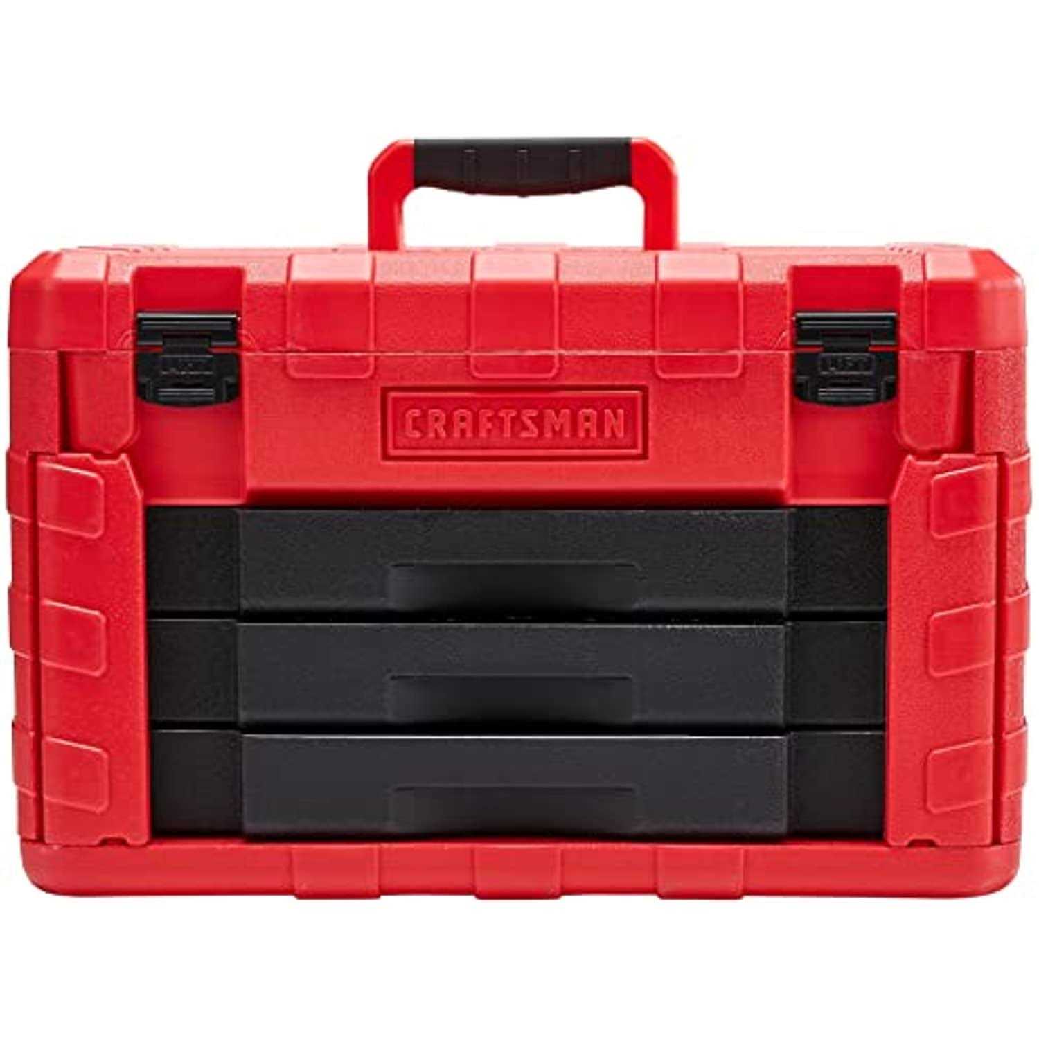 Craftsman 1/4 3/8 and 1/2 in. drive Metric and SAE 12 Point Mechanic’s Tool Set 268 pc - Inhomebuy