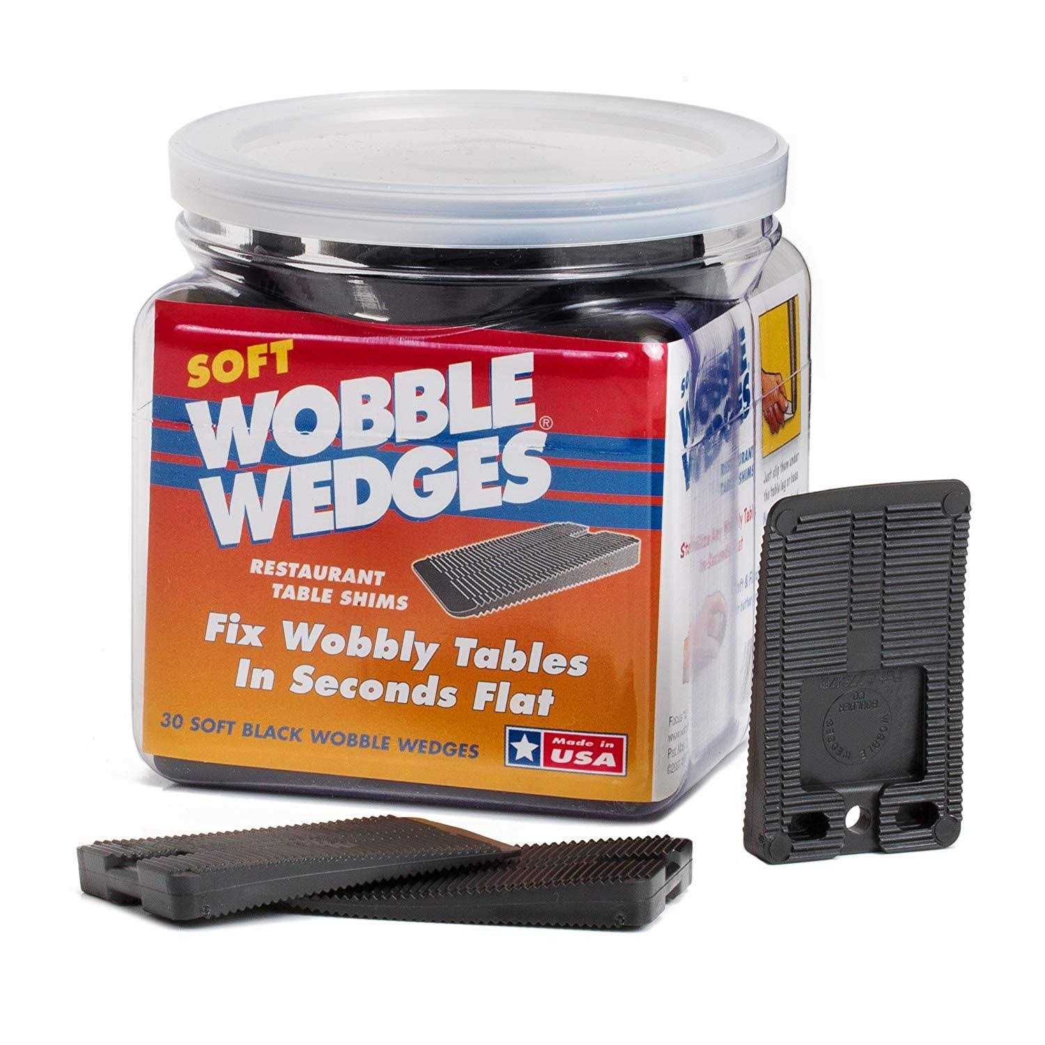 Wobble Wedges Flexible Plastic Shims Multi-Purpose Shim Wedges for Home Improvement and Work - Inhomebuy
