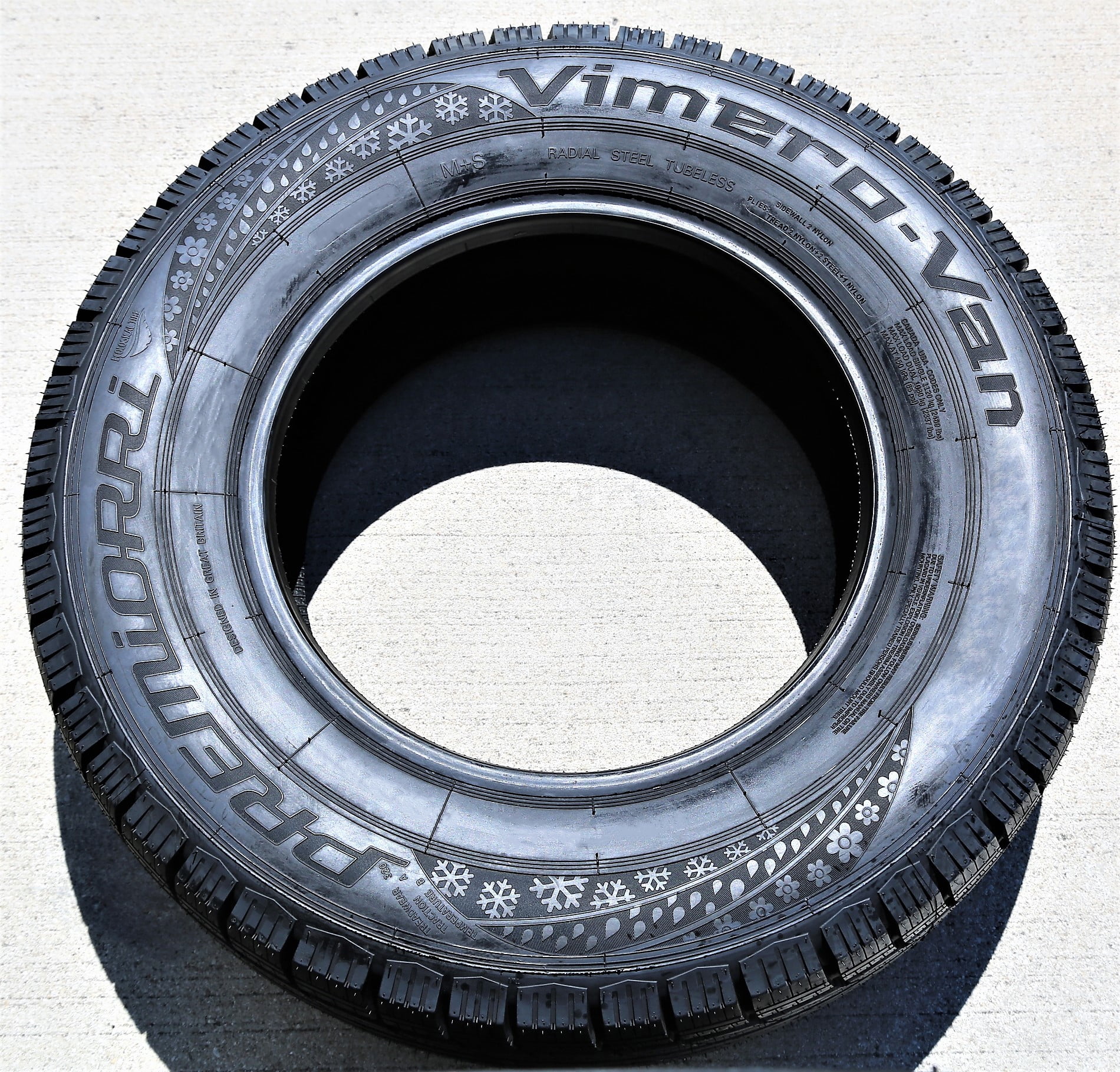 Premiorri Vimero-Van 225/75R16C Load E 10 Ply Commercial Tire - Inhomebuy
