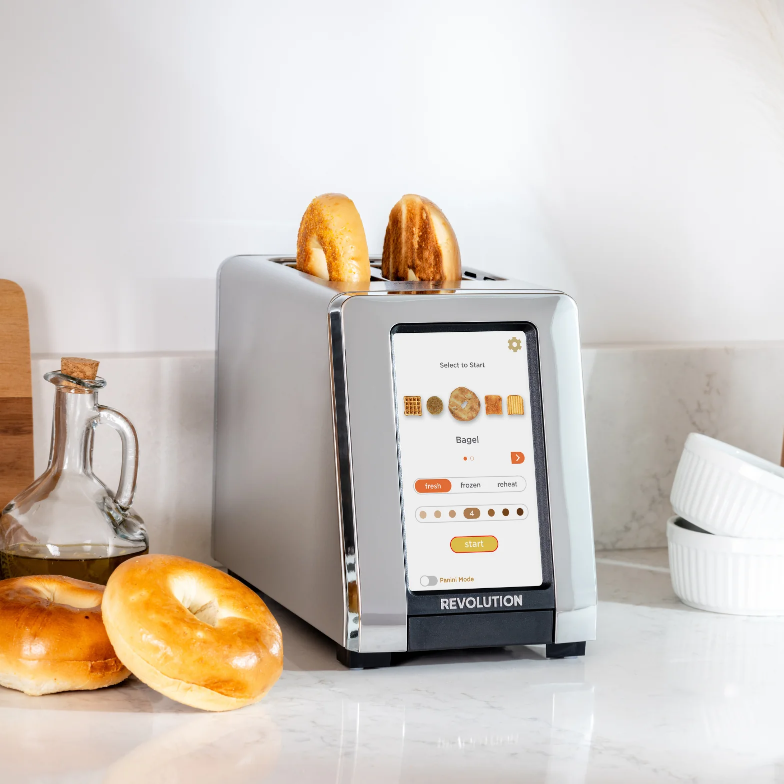 Revolution Cooking InstaGLO R810 Toaster in Stainless Steel - Inhomebuy