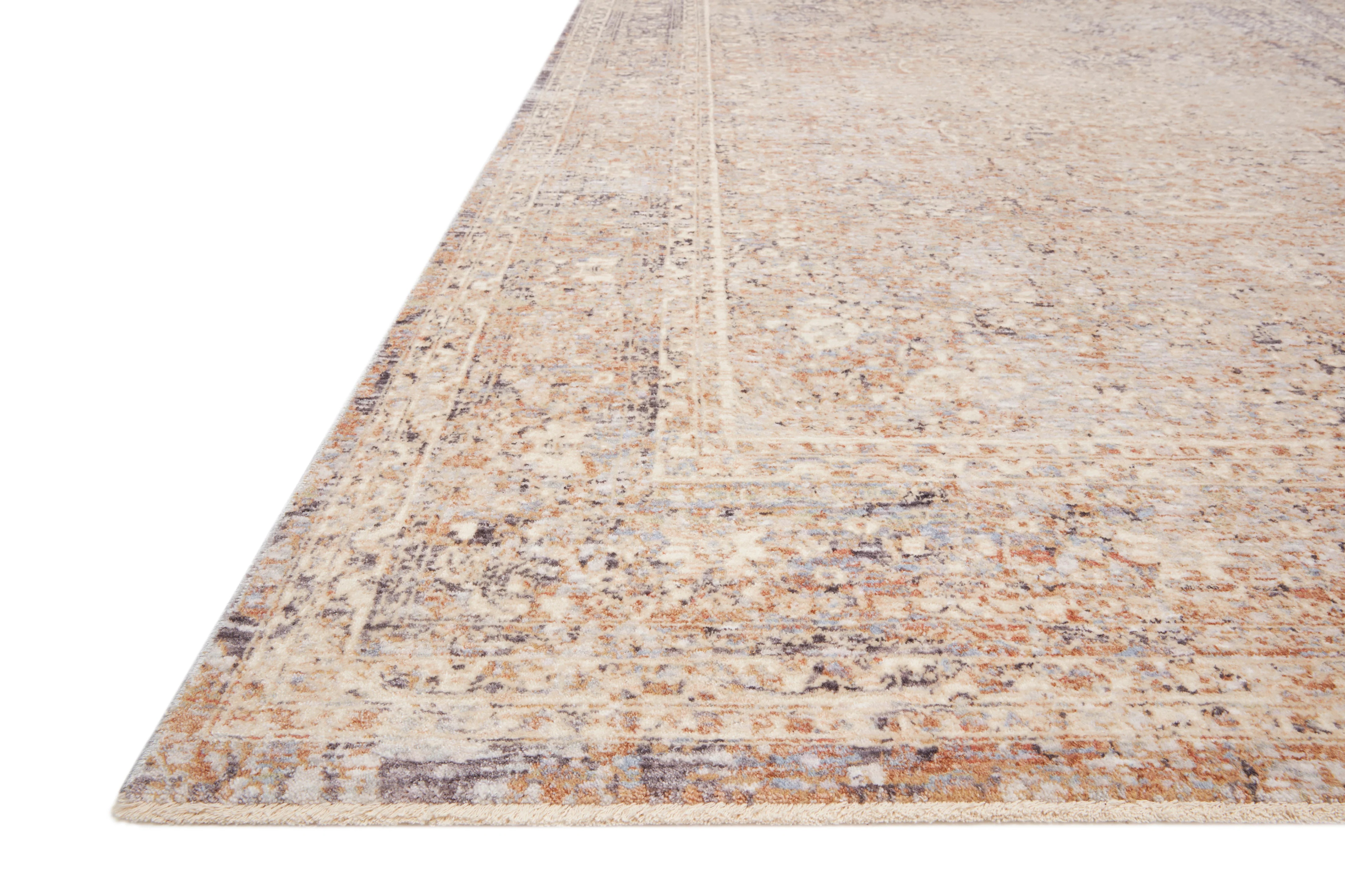 Loloi Rugs Faye Collection Rug in Sky, Sand - 11'6