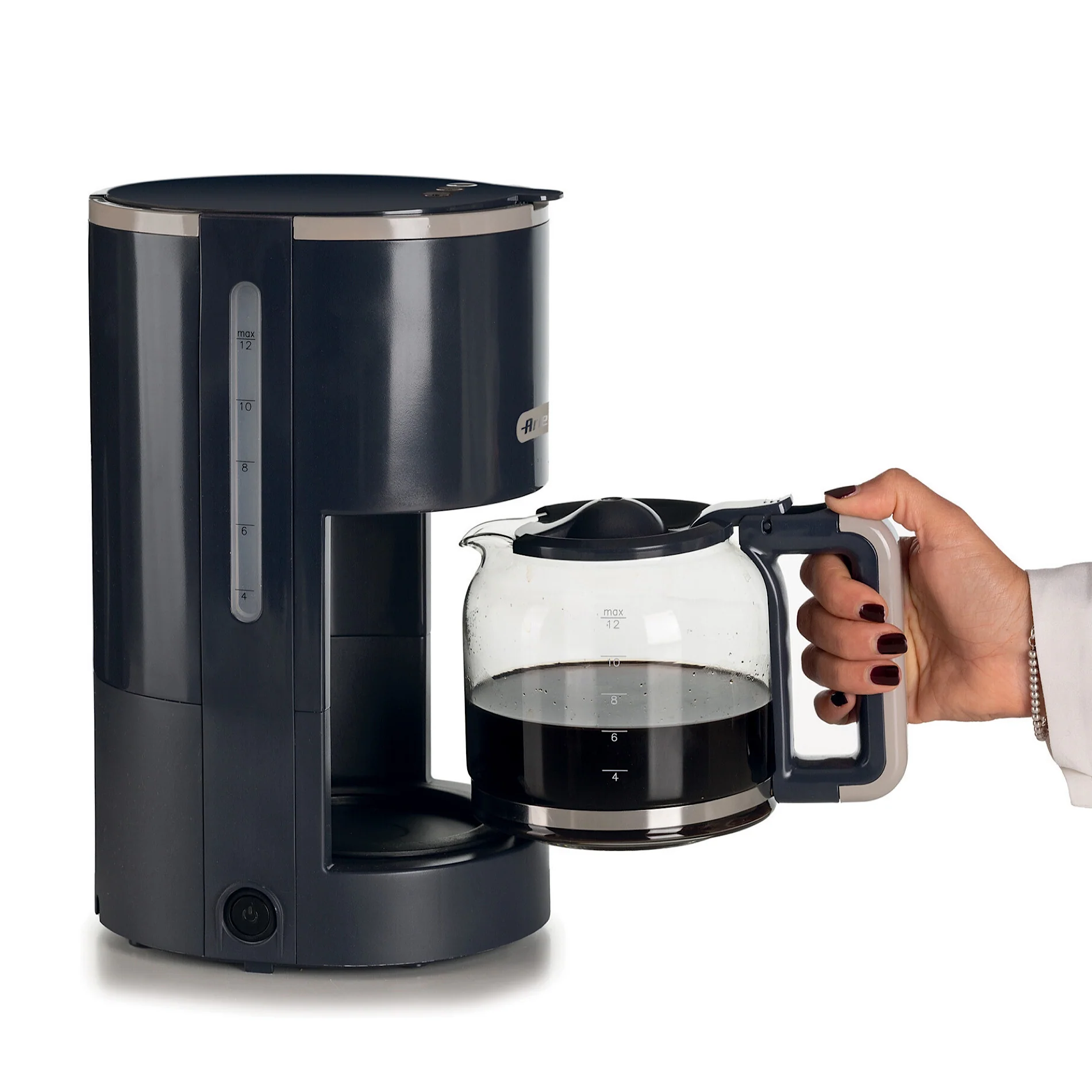 Breakfast Filter Coffee Machine Dark Grey - Inhomebuy