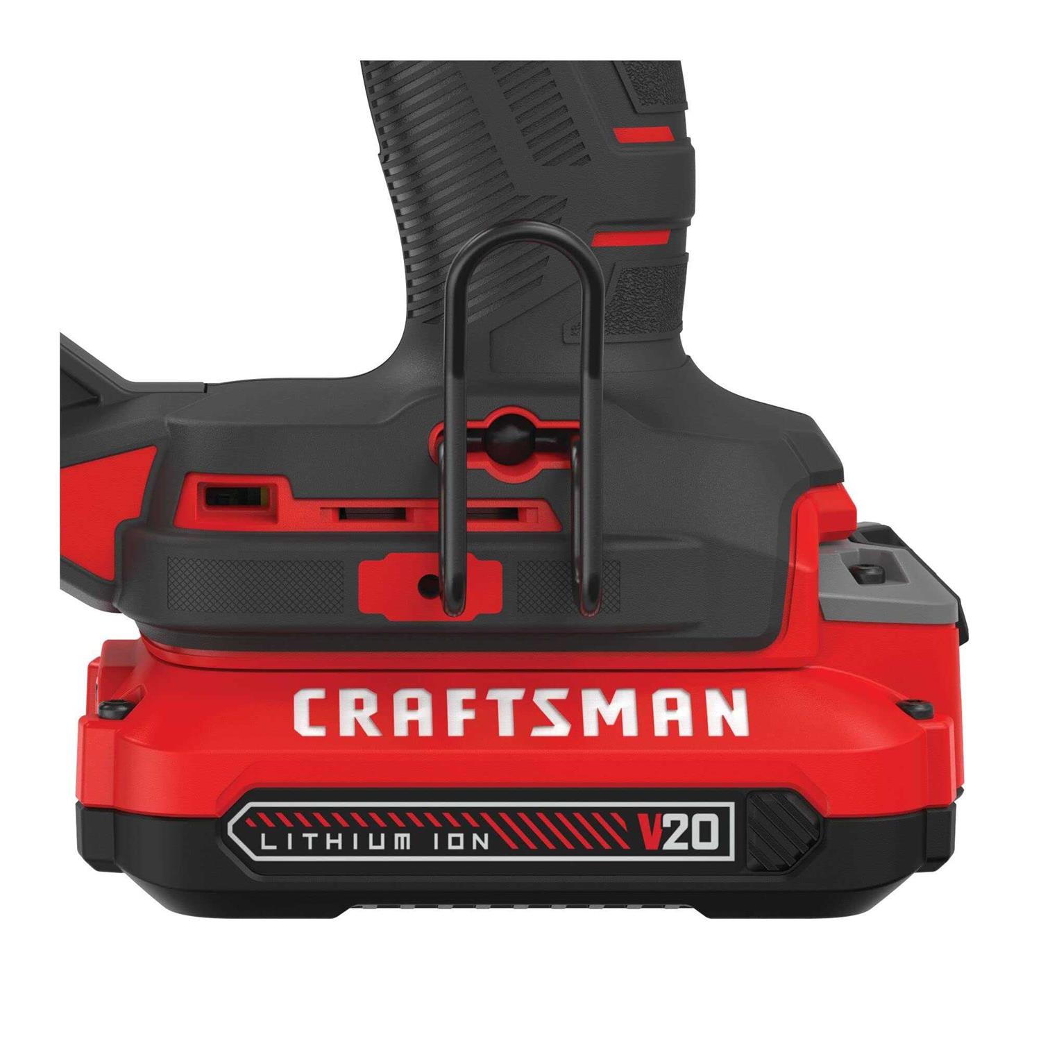 CRAFTSMAN V20 Cordless Brad Nailer Kit - Inhomebuy