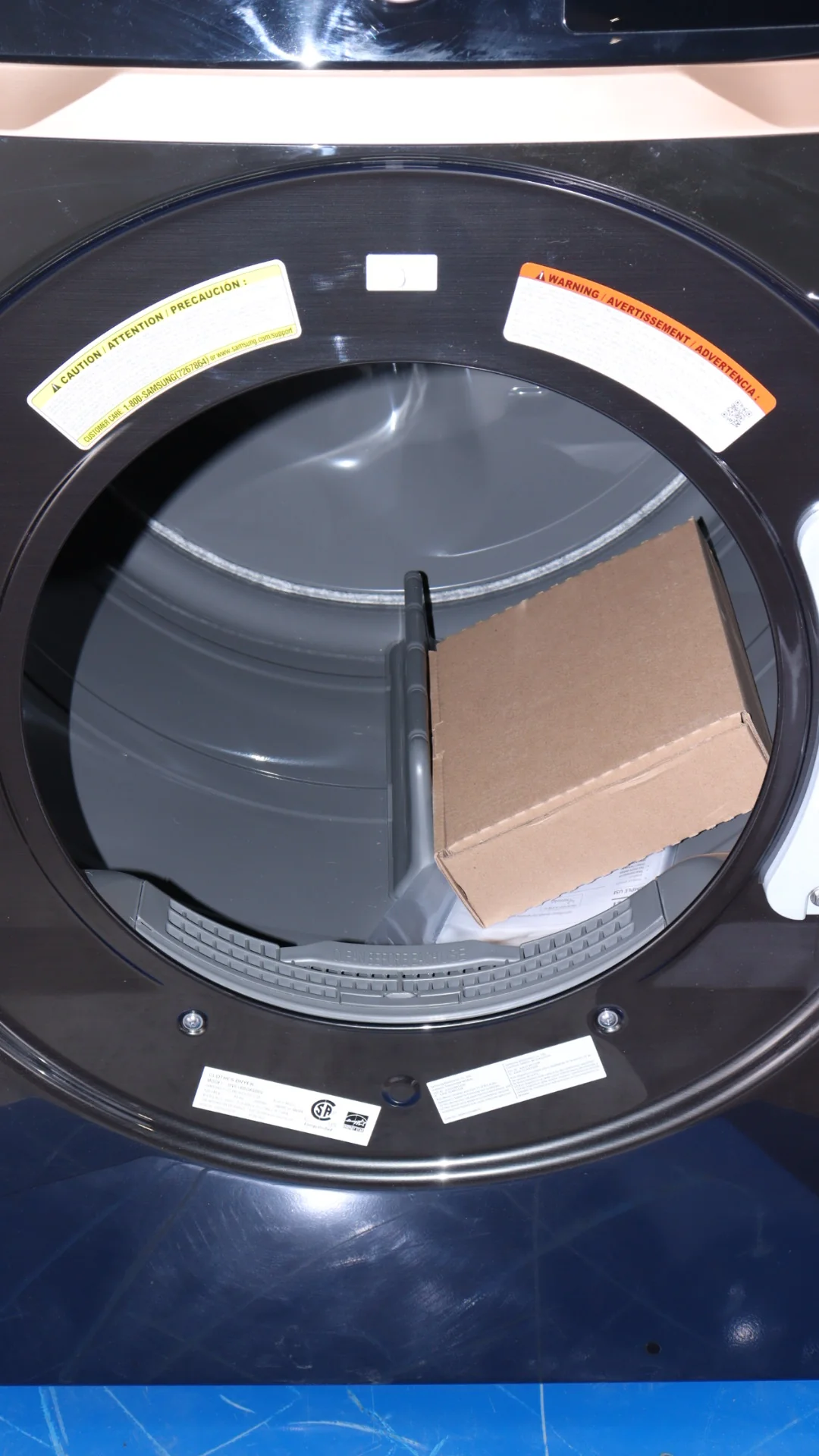 Samsung Reversible Side Swing Door Stackable Electric Dryer - DVE51CG8005VAC - Inhomebuy