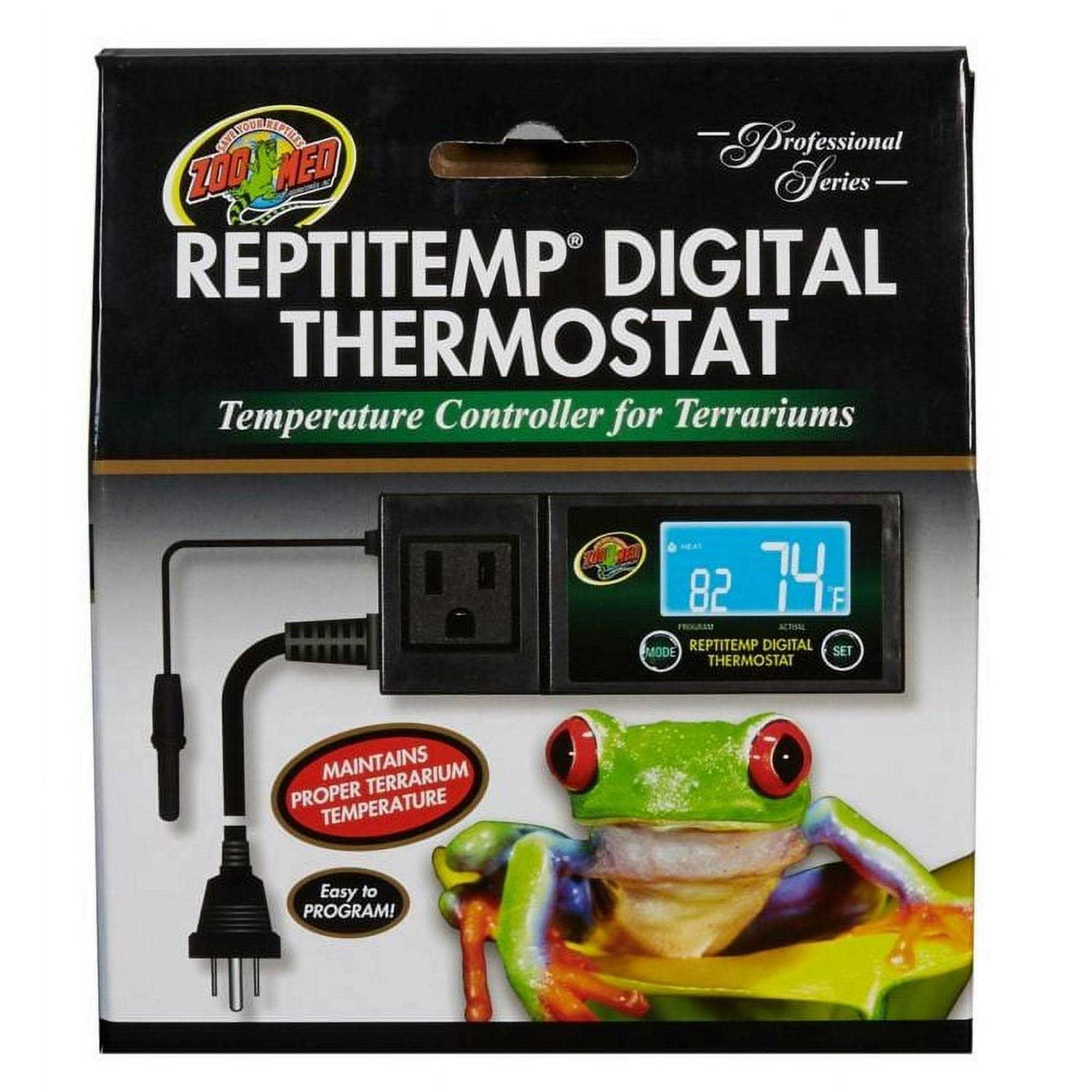 Zoo Med Dual Analog Thermometer & Humidity Gauge - Inhomebuy