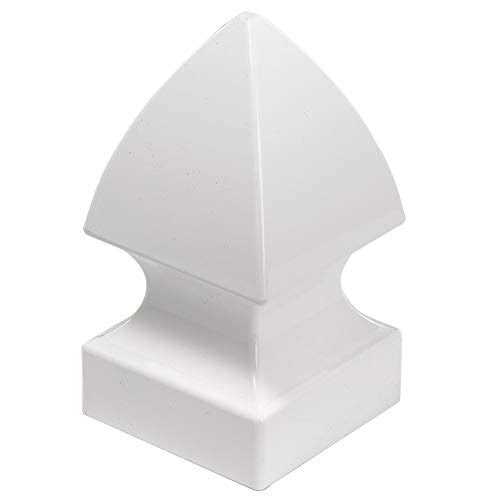 Outdoor Essentials 4 in. x 4 in. x 72 in. White Vinyl Fence Post - Inhomebuy