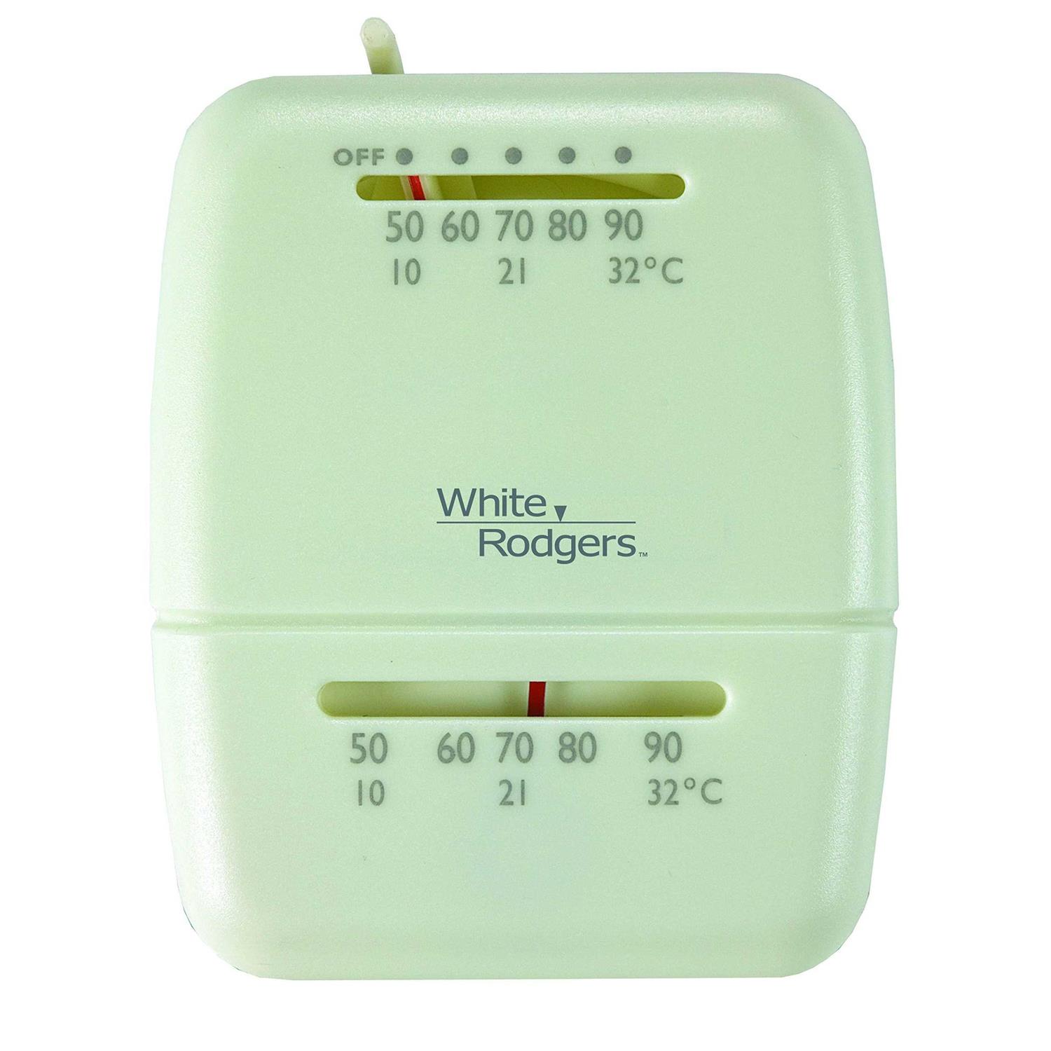 White-Rodgers Heat/Cool Thermostat 1C26-101 - Inhomebuy