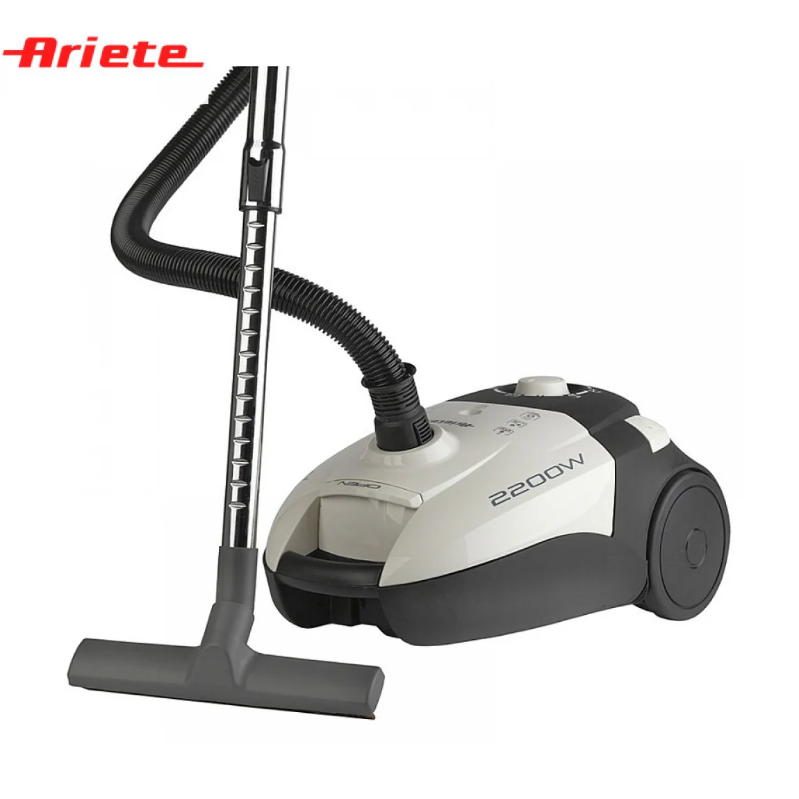 Bagged Vacuum Cleaner,Beige,Silent,1 Textile & Paper Bag, Metal Brush, 2400W - Inhomebuy