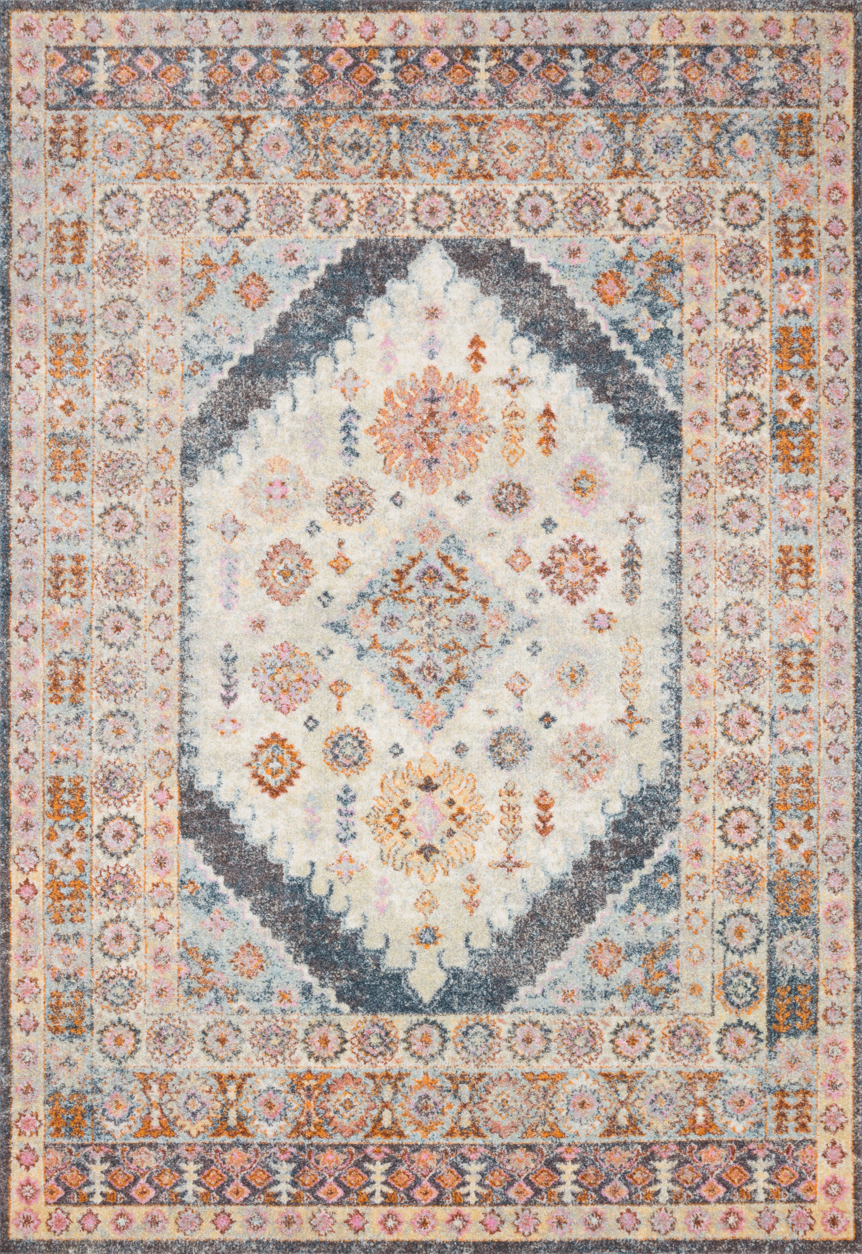 Loloi Rugs Clara Collection Rug in Pebble, Fiesta - 11'6