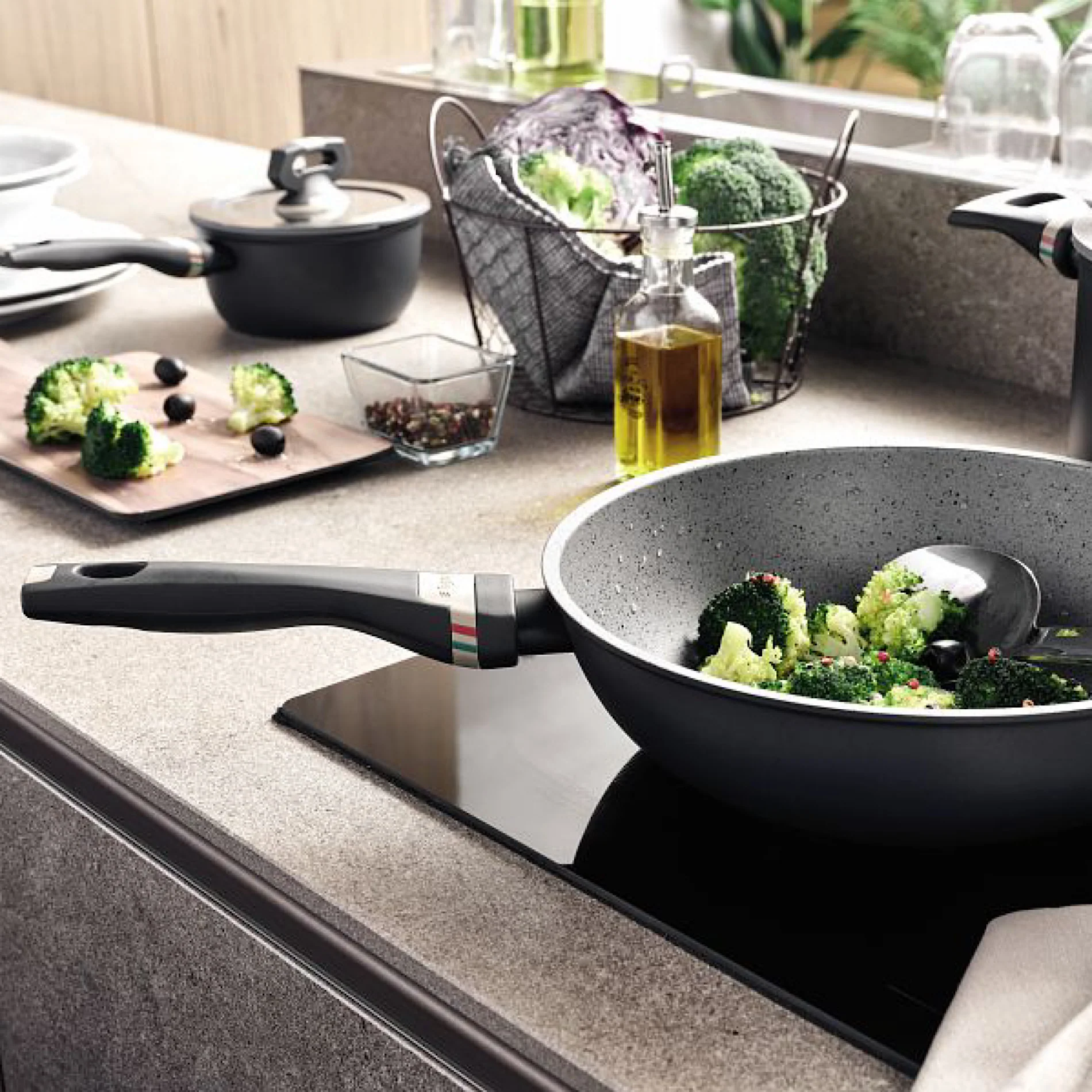 Italika Fry Pan 1 Handle 20cm - Inhomebuy