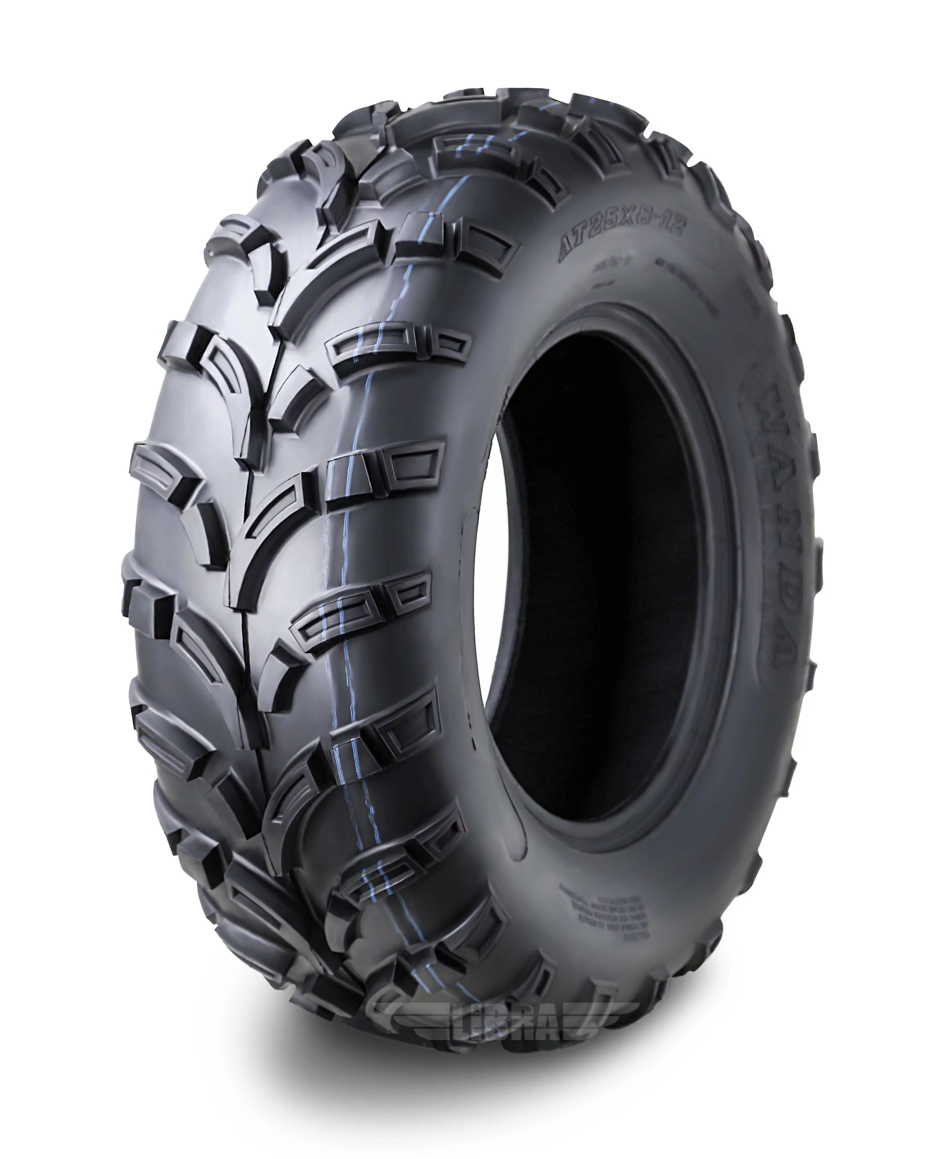 One New WANDA ATV Tire AT 25x8-12 25x8x12 /6PR P373 - 10243 - Inhomebuy