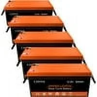 CHINS LiFePO4 Battery 12V 300Ah Lithium iron Battery Built 200A BMS for Home Energy Storage Off-Grid - Inhomebuy