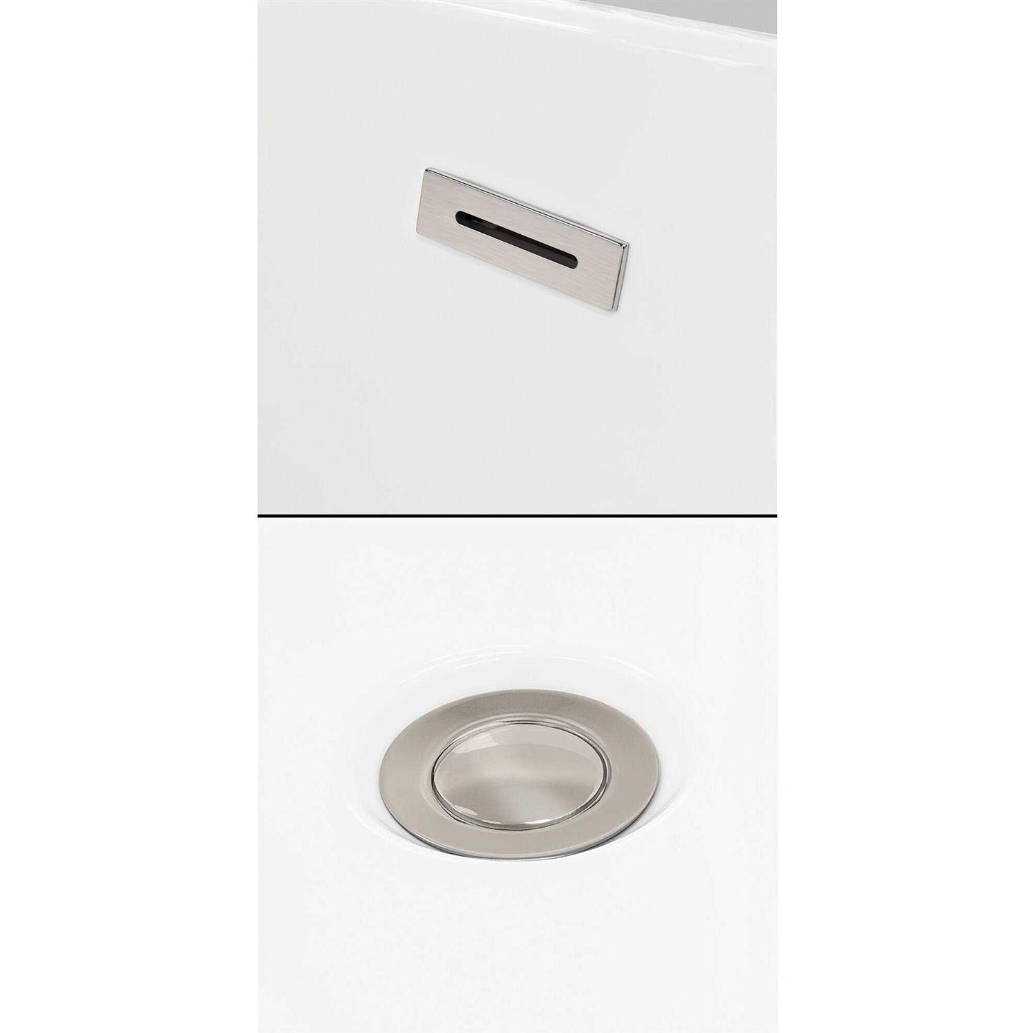 Wyndham Collection Universal Square Bathtub Trim Kit WCOBTTRIMUNISQ - Inhomebuy