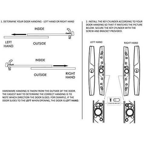 FPL Door Locks and Hardware Inc. Lanai Sliding Glass Door Handle and Mortise Lock Set with Oak Wood Pull - Inhomebuy