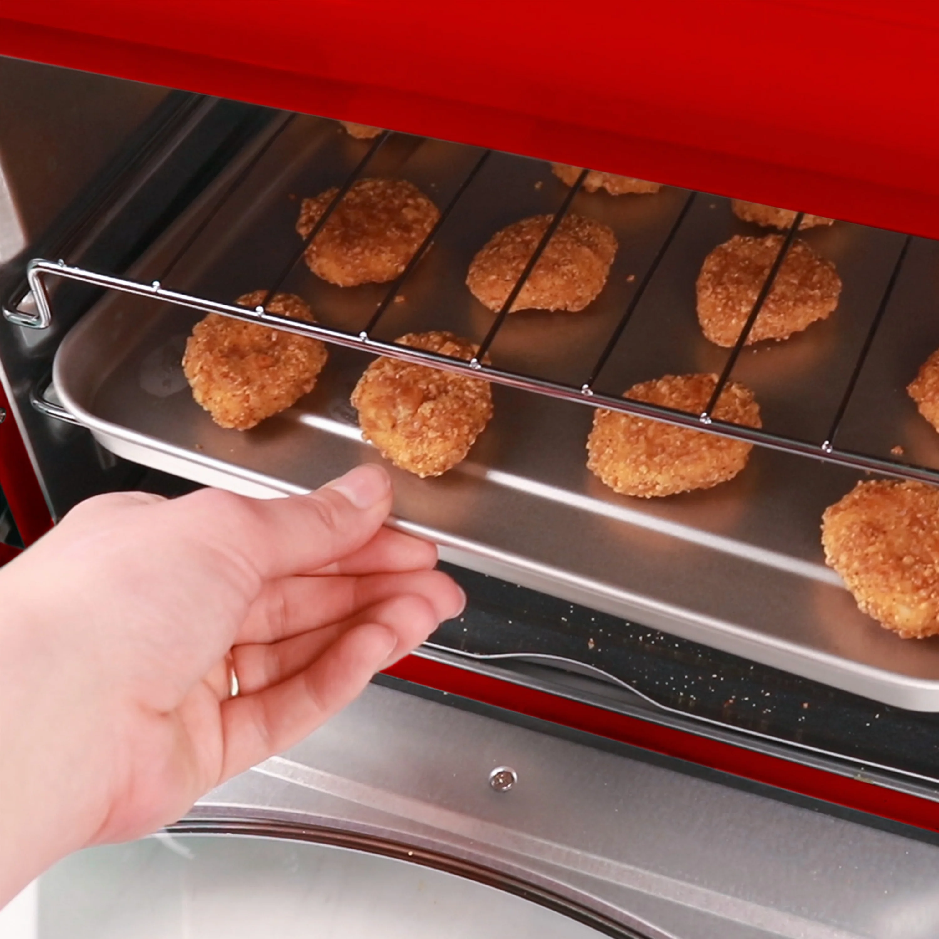 Nostalgia RTOV2RR Retro 12-Slice Convection Toaster Oven - Inhomebuy