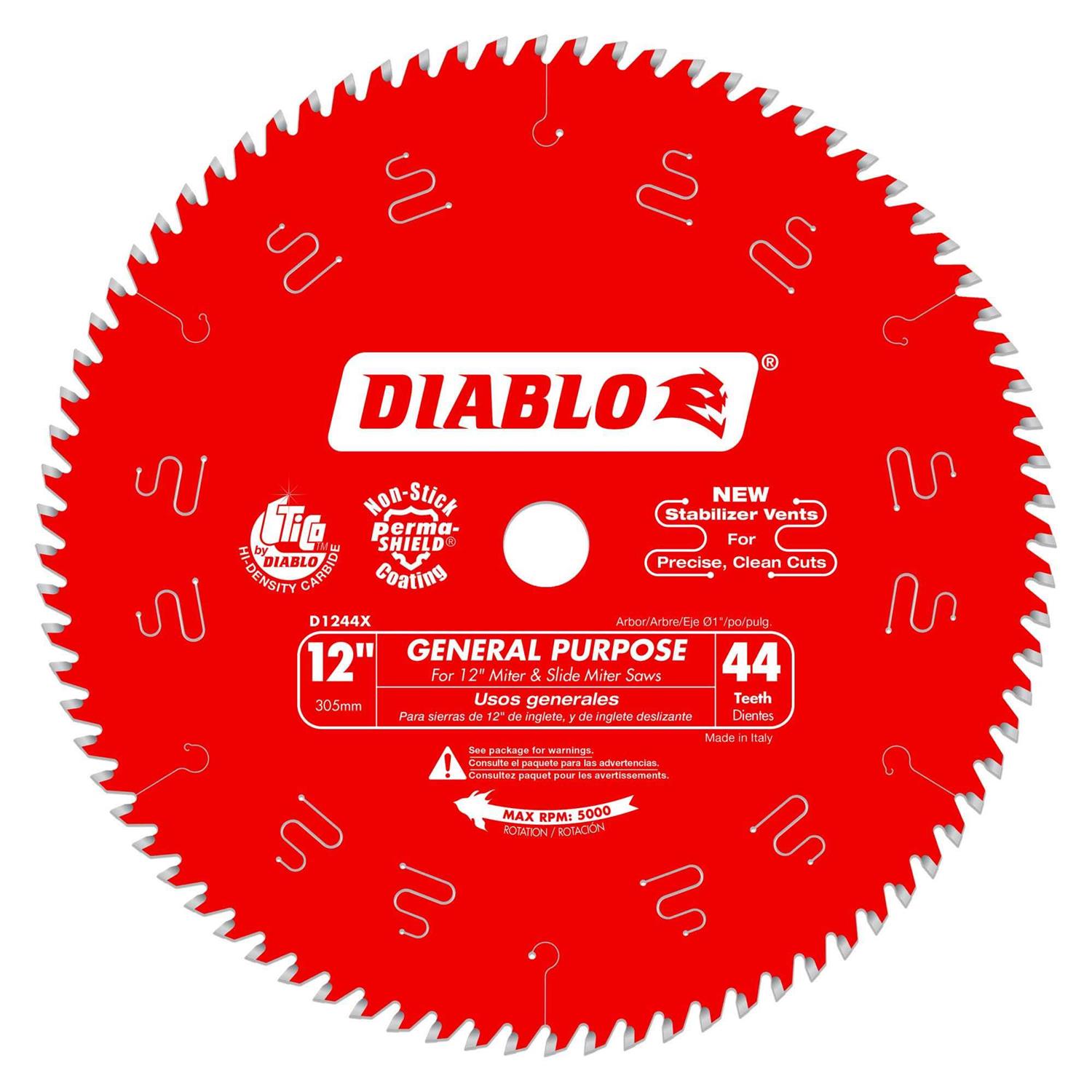 Diablo D1050CF 10 in. x 50 Tooth Steel Demon Cermet II Saw Blade - Inhomebuy