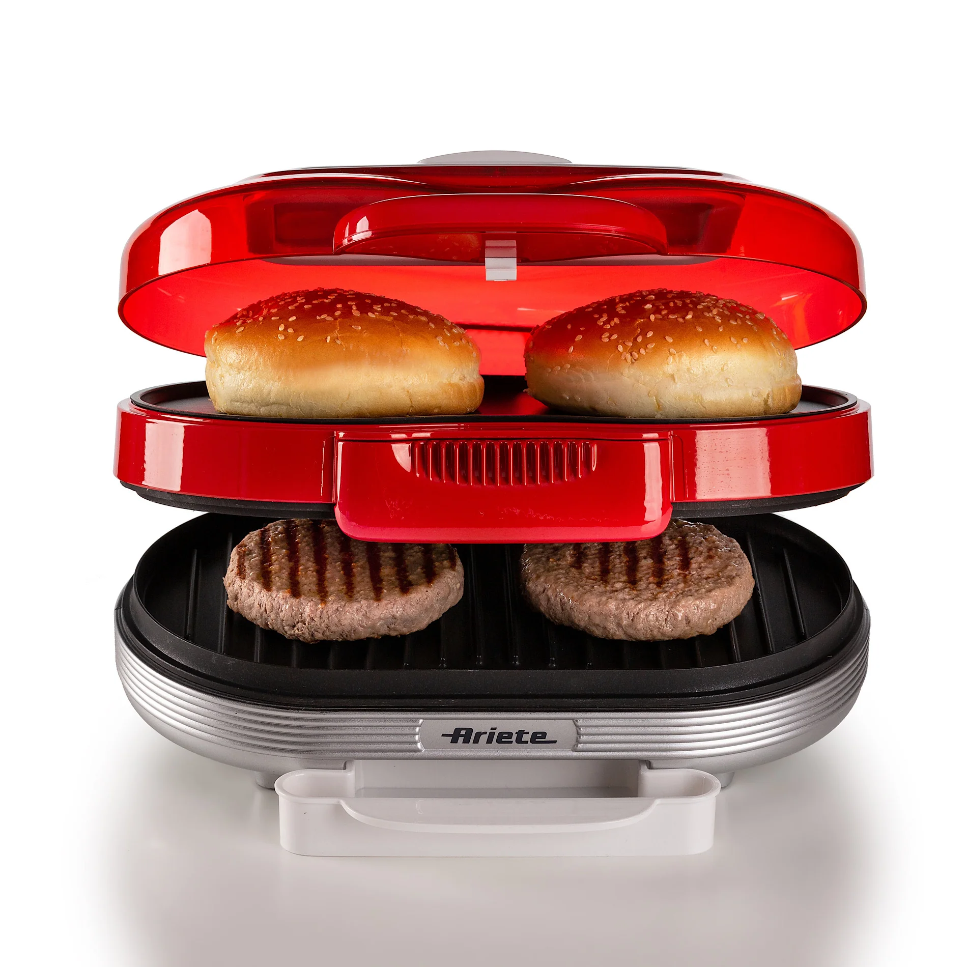 Hamburger Maker Party Time Red - Inhomebuy