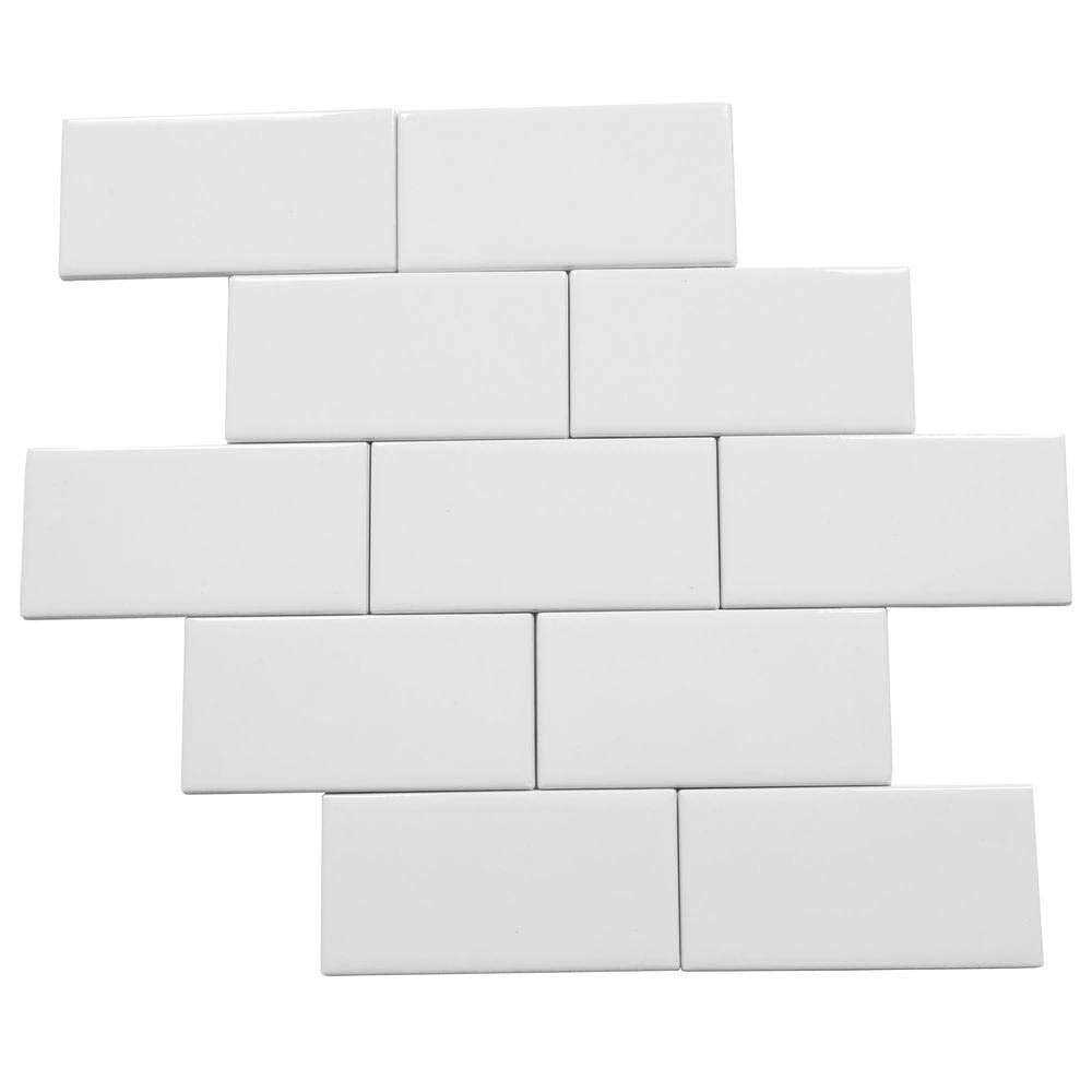 Daltile Rittenhouse Square 3 in. x 6 in. Ceramic Subway Wall Tile - Inhomebuy