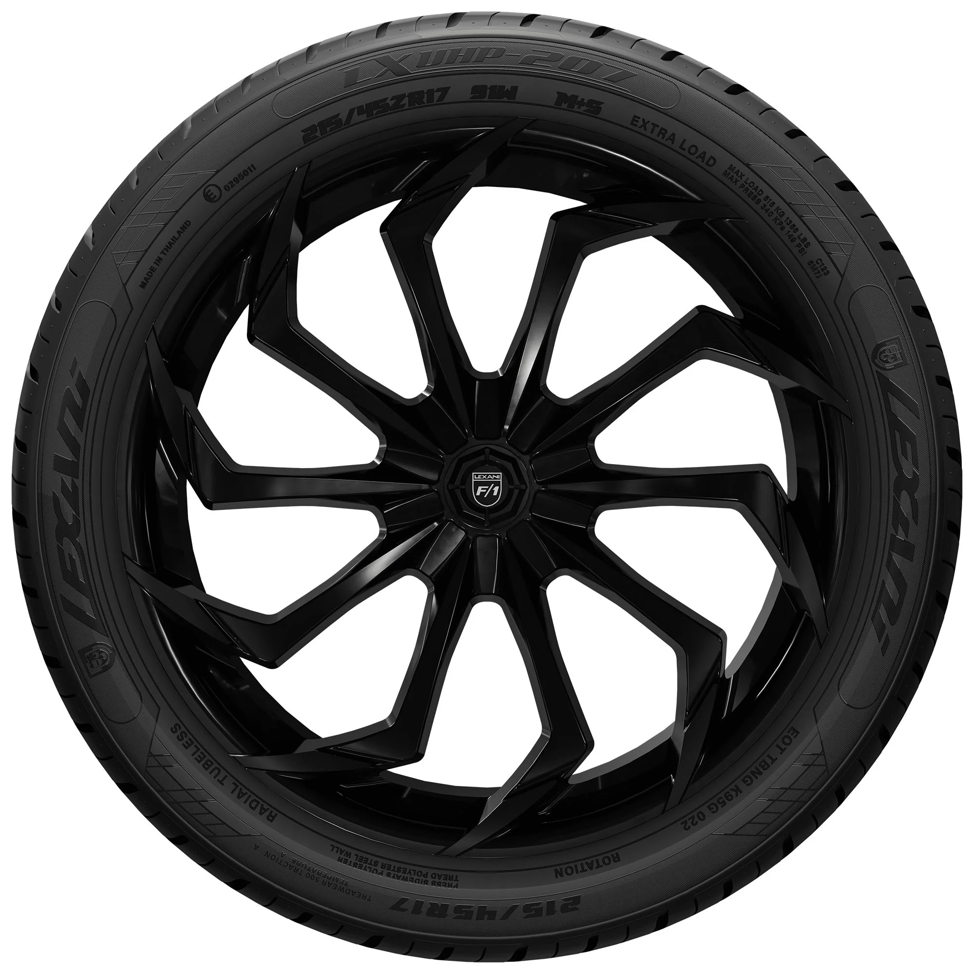 Lexani LXUHP-207 UHP 215/55ZR17 98W Passenger Tire - Inhomebuy