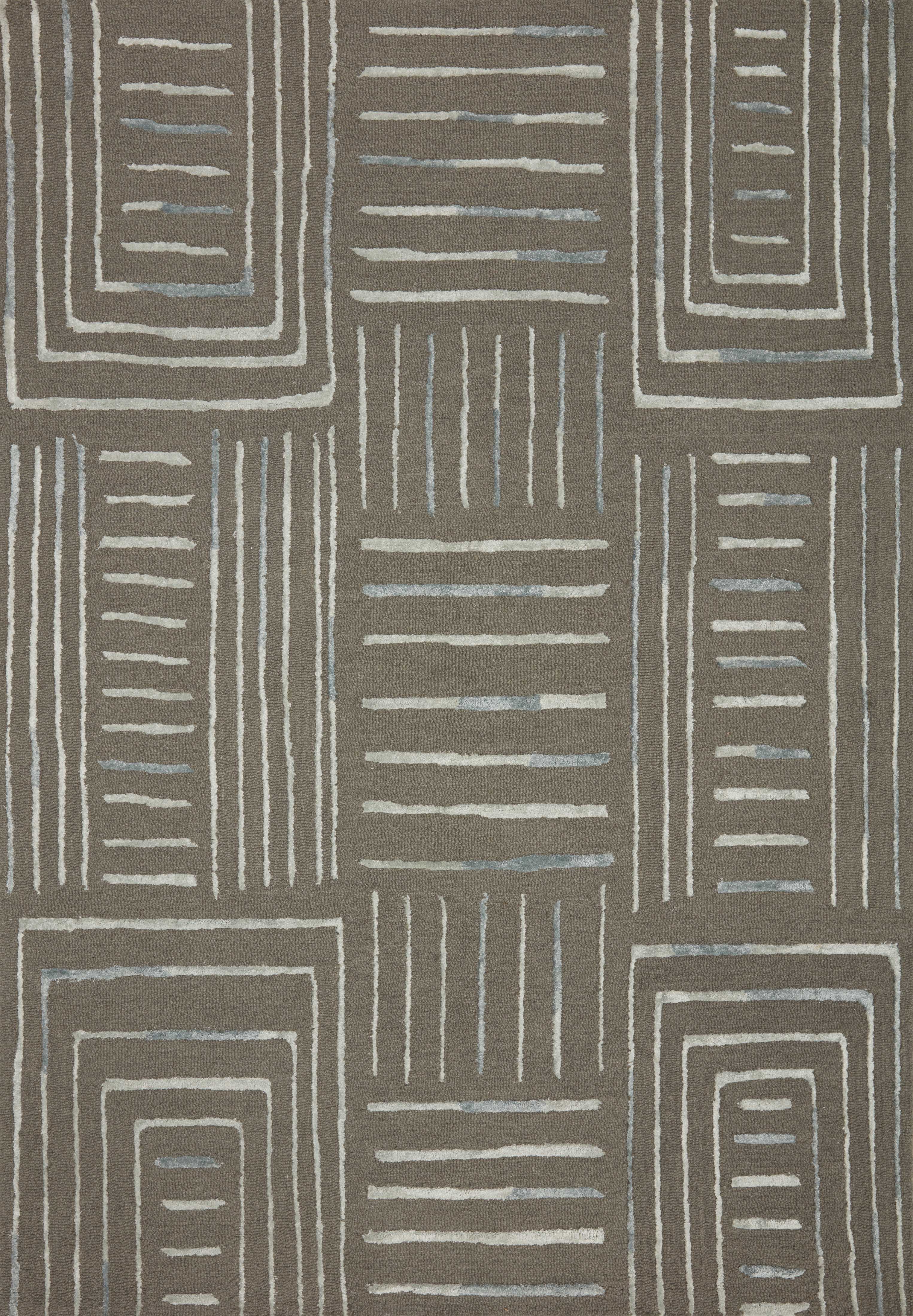 Loloi Rugs Verve Collection Rug in Grey, Mist - 9'3