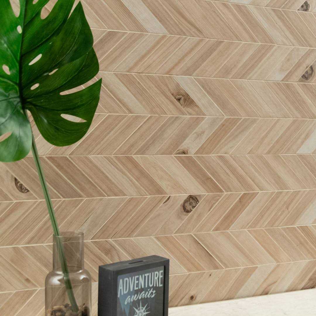MSI Havenwood Chevron Matte Porcelain Tile - Inhomebuy
