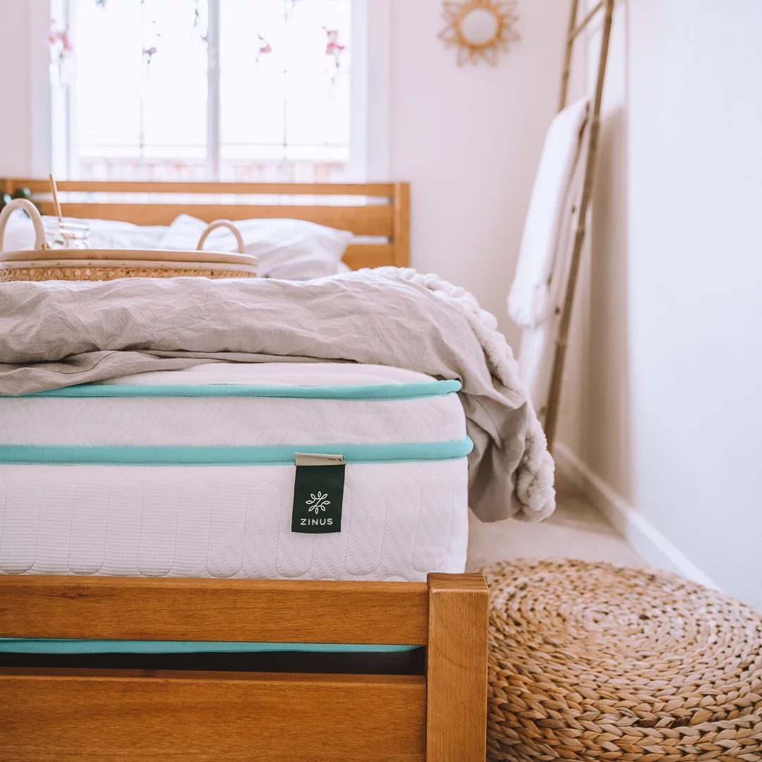 Zinus Green Tea Infused Euro Top 12