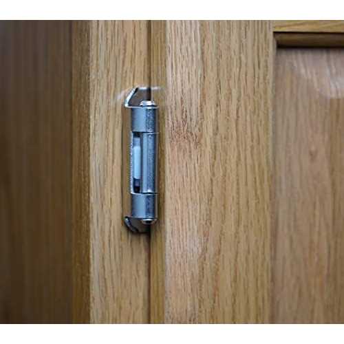 DecoBasics 1/2 Overlay Partial Wrap Semi Wrap Self Closing Cabinet Hinges - Inhomebuy