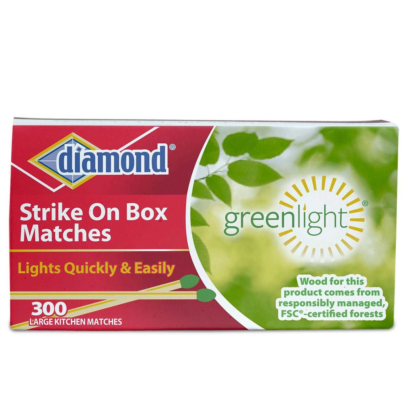 Diamond Matches Strike Anywhere - Inhomebuy