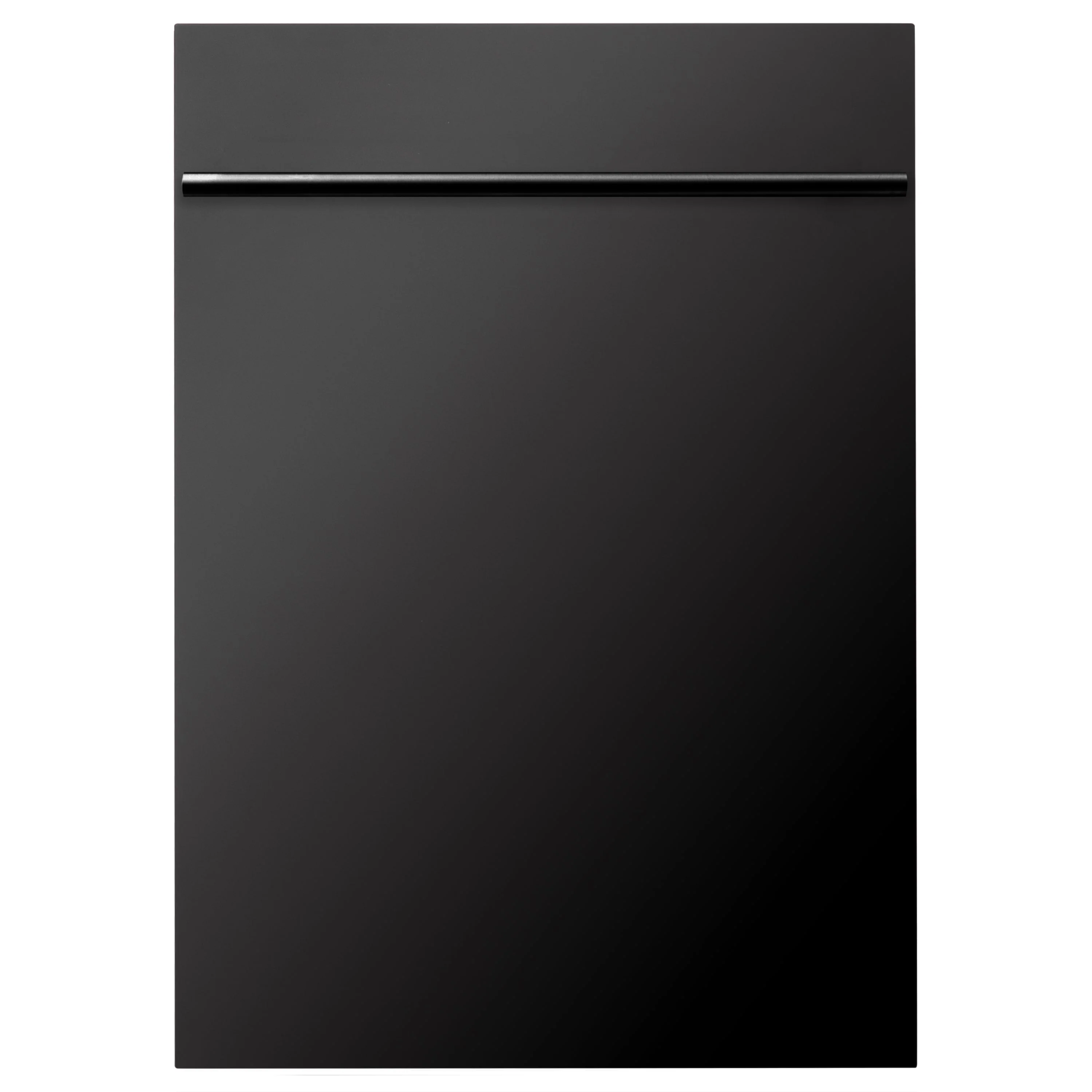ZLINE 18 Inch Compact Black Stainless Steel Top Control Dishwasher with Stainless Steel Tub and Modern Style Handle, DW-BS-H-18 - Inhomebuy