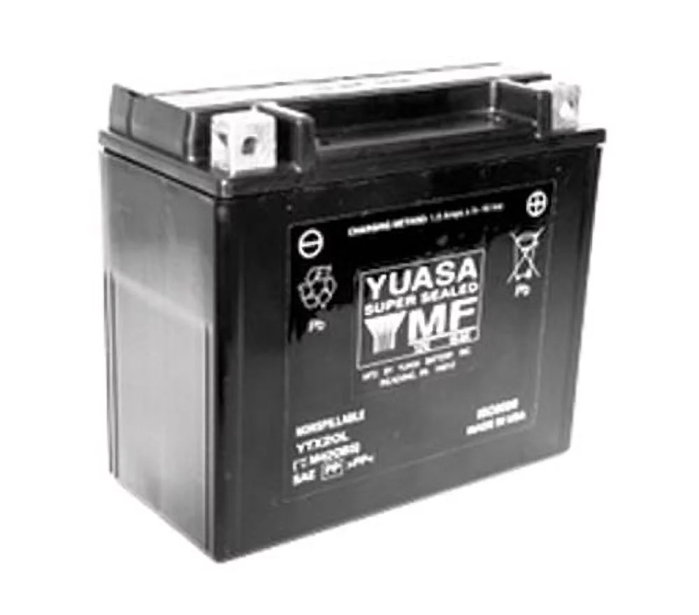 Yuasa YTX20L AGM Maintenance Free Battery (YUAM420BS) - Inhomebuy