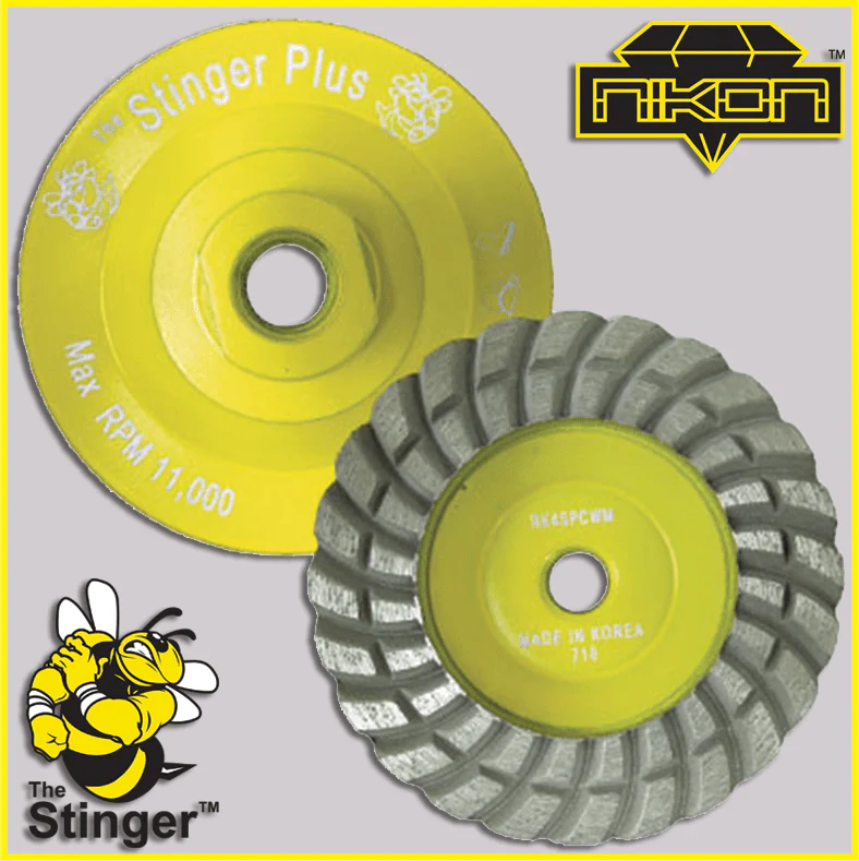Stinger Plus™ Aluminum Cup Wheels - Inhomebuy