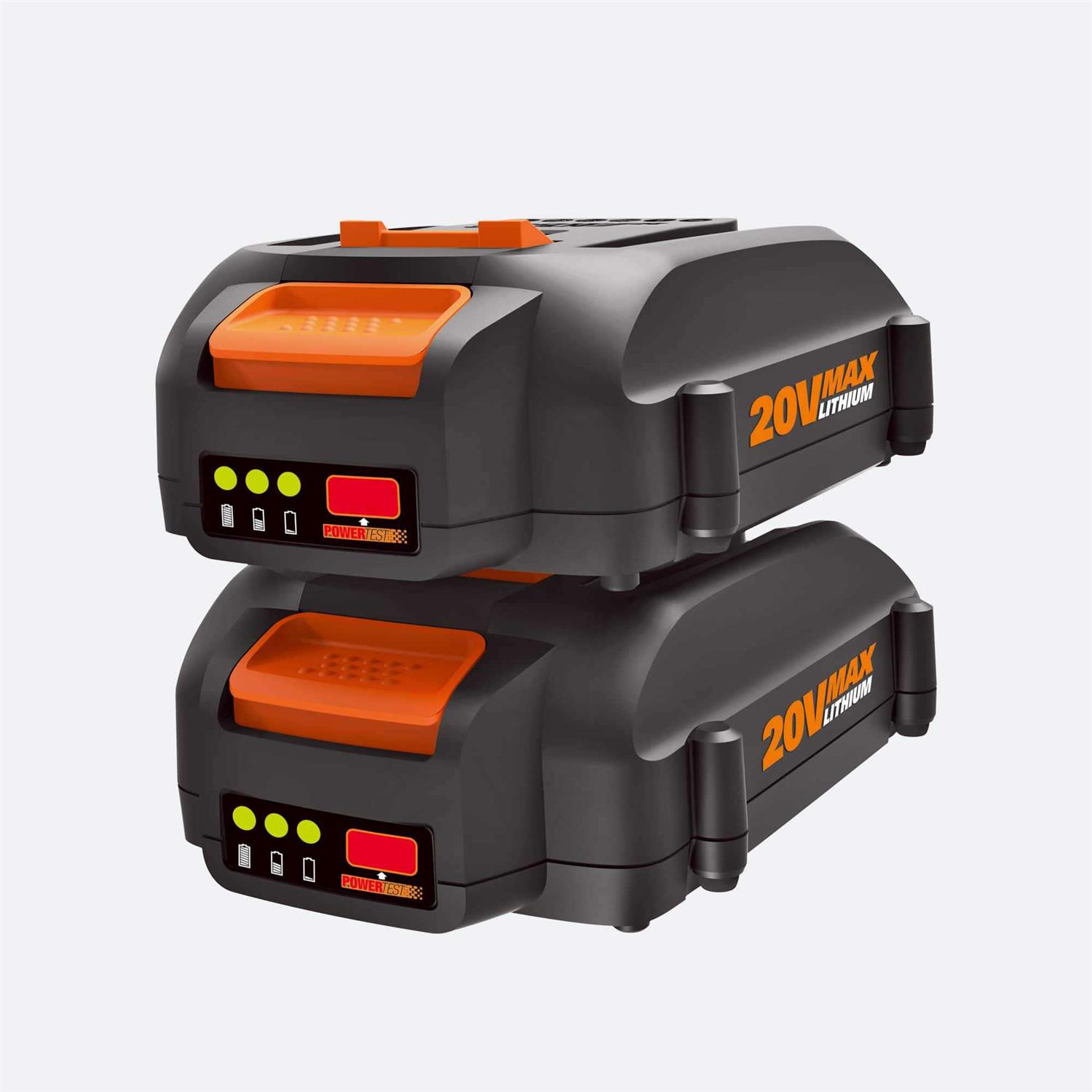 Worx 20V Lithium Battery 2.0Ah Wa3525 - Inhomebuy