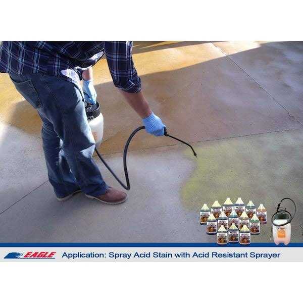 Eagle 1 gal Acid Interior/Exterior Stain - Inhomebuy