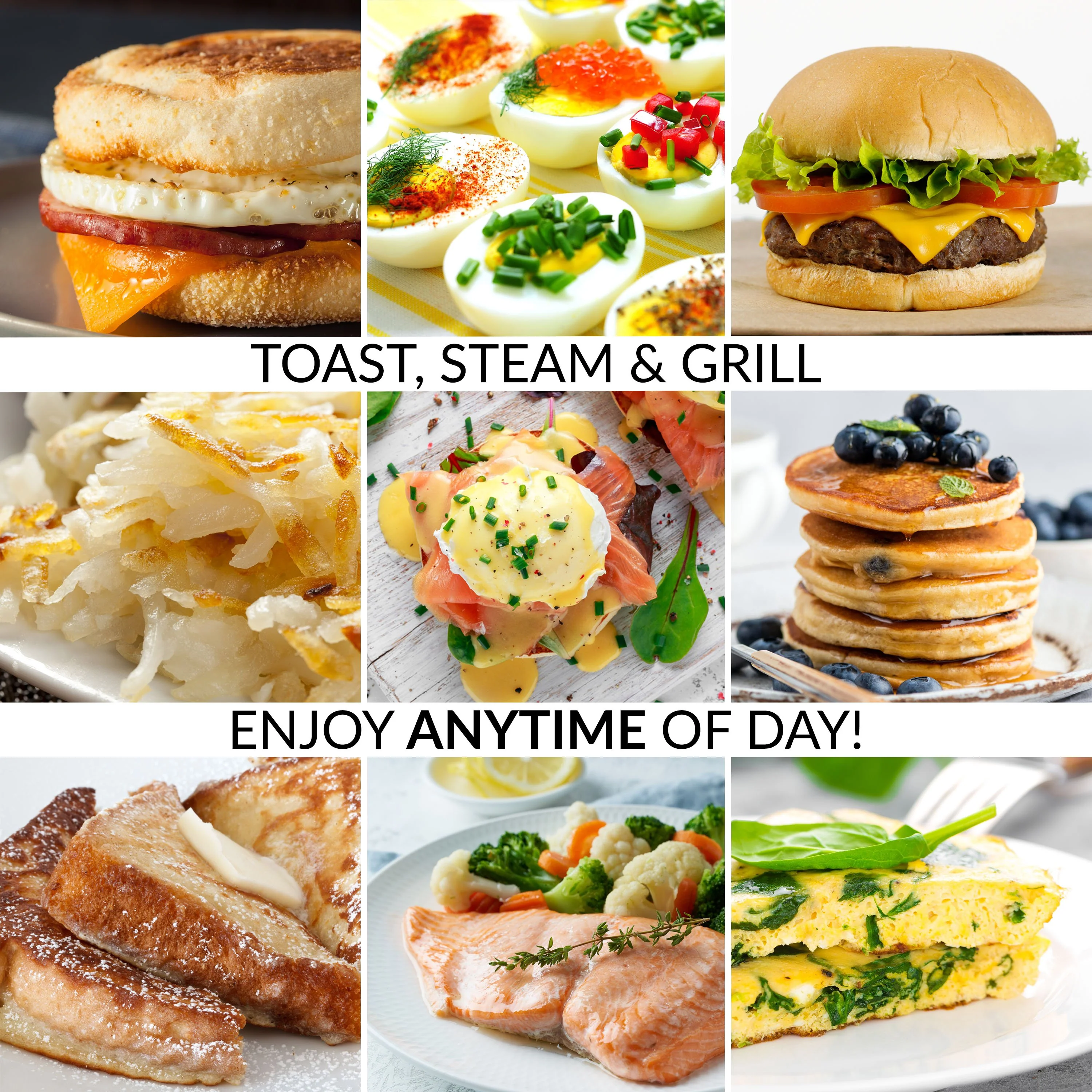 Retro 3-in-1 Breakfast Station, Aqua - Inhomebuy