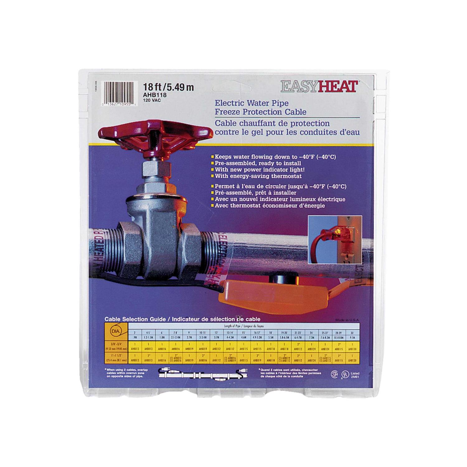 Easy Heat Pipe Heating Cable - Inhomebuy