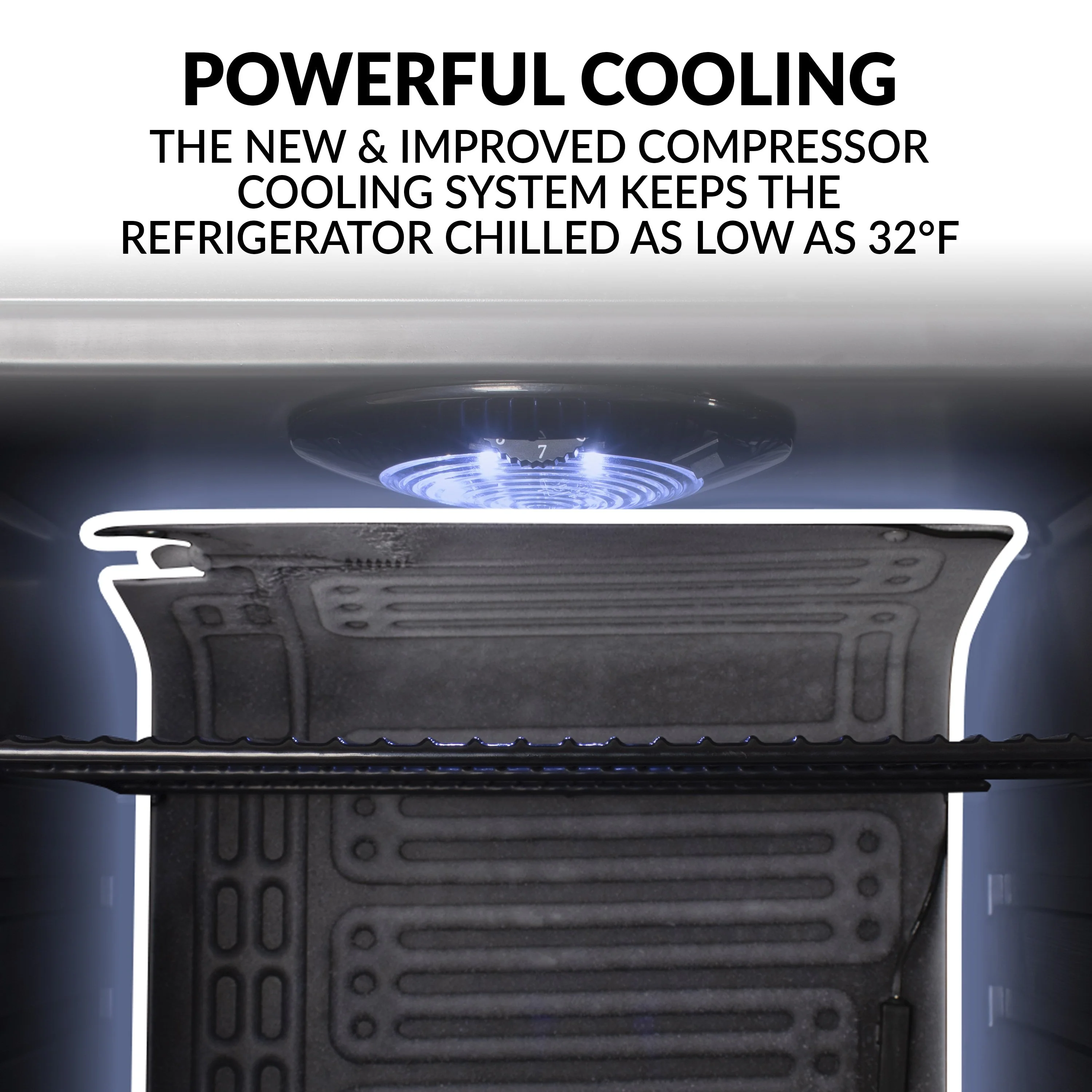 Igloo® 3.5 Cu. Ft. 135 Can Stainless Steel Beverage Cooler - Inhomebuy