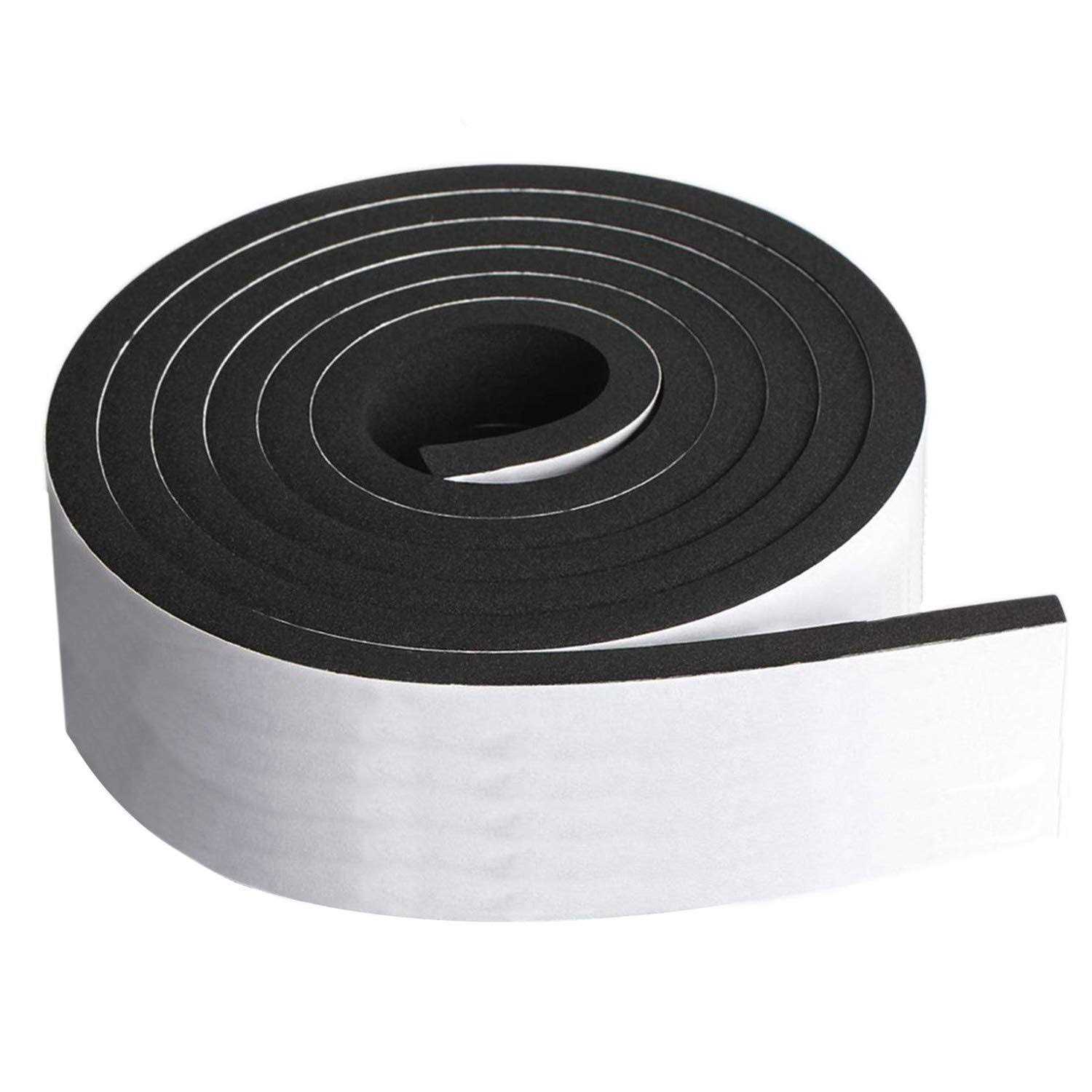 Dualplex Neoprene Foam Strip Roll Wide x 10′ Long 1/4 Thick - Inhomebuy