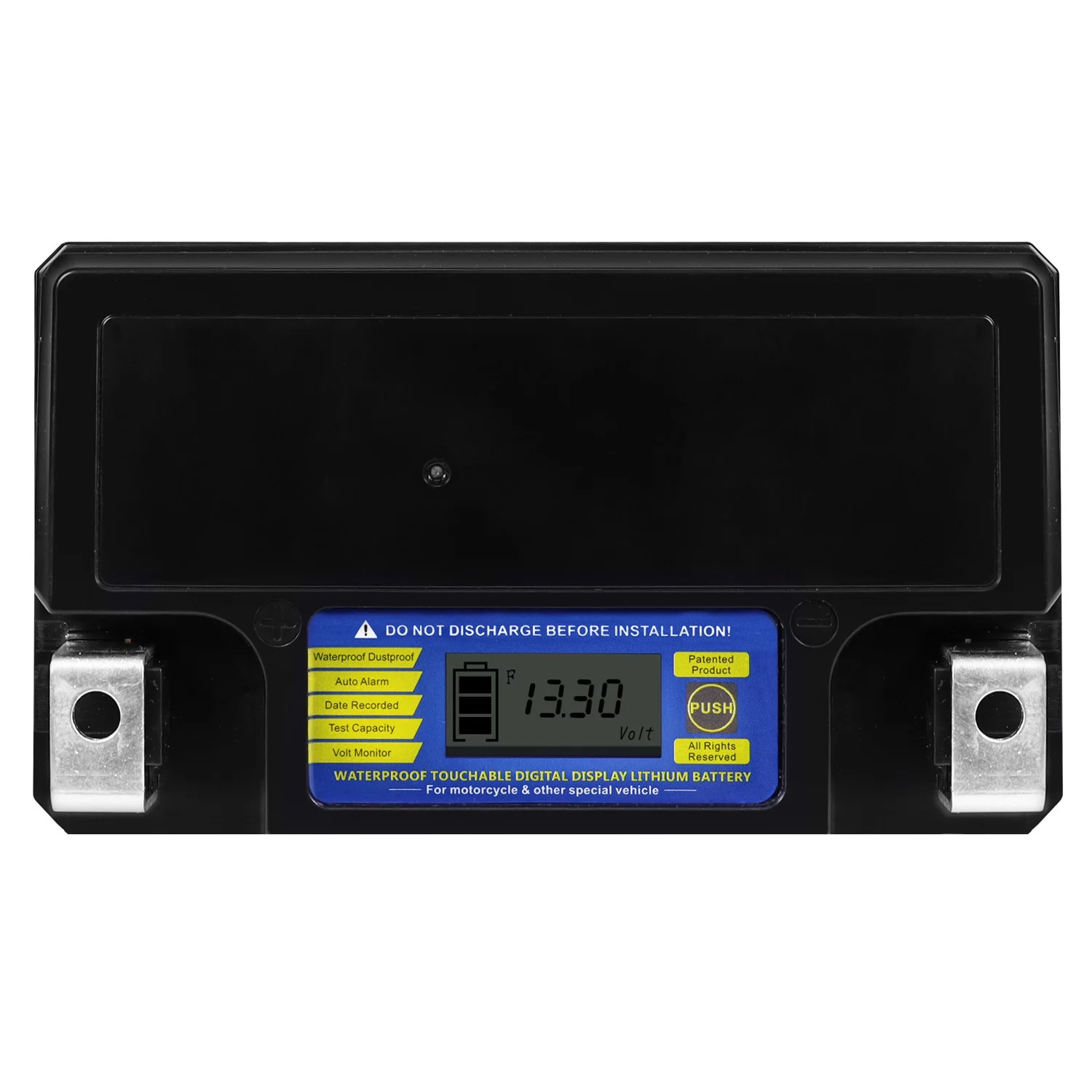 YTX16-BS Lithium Replacement Battery compatible with Kawasaki Vulcan 1500cc Motorcycle - Inhomebuy