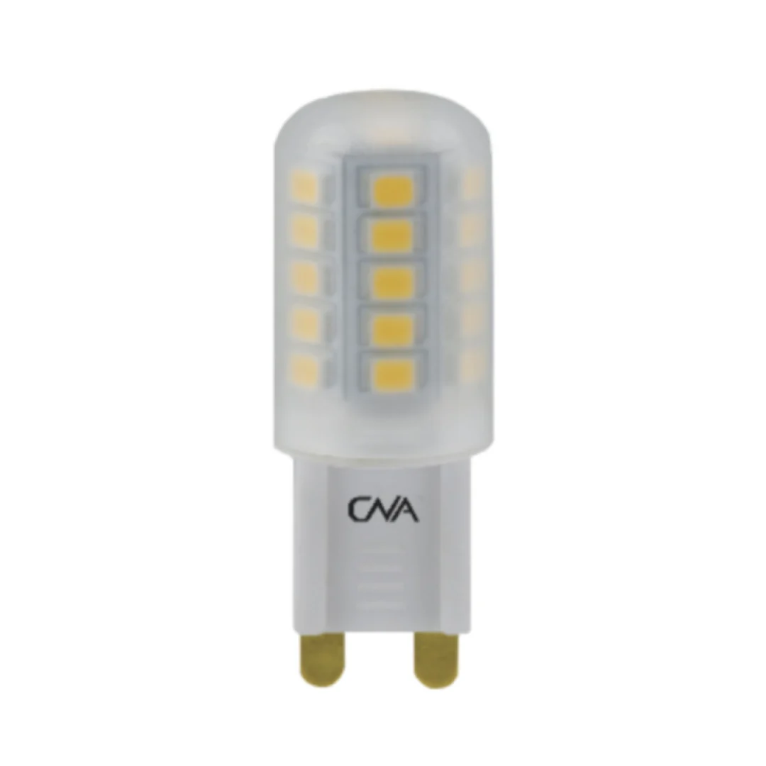 CNA LED G9 Lamp: 3W, 300 lumens (=25W), soft white 3000K, dimmable | LED-3WG9-DIM - Inhomebuy