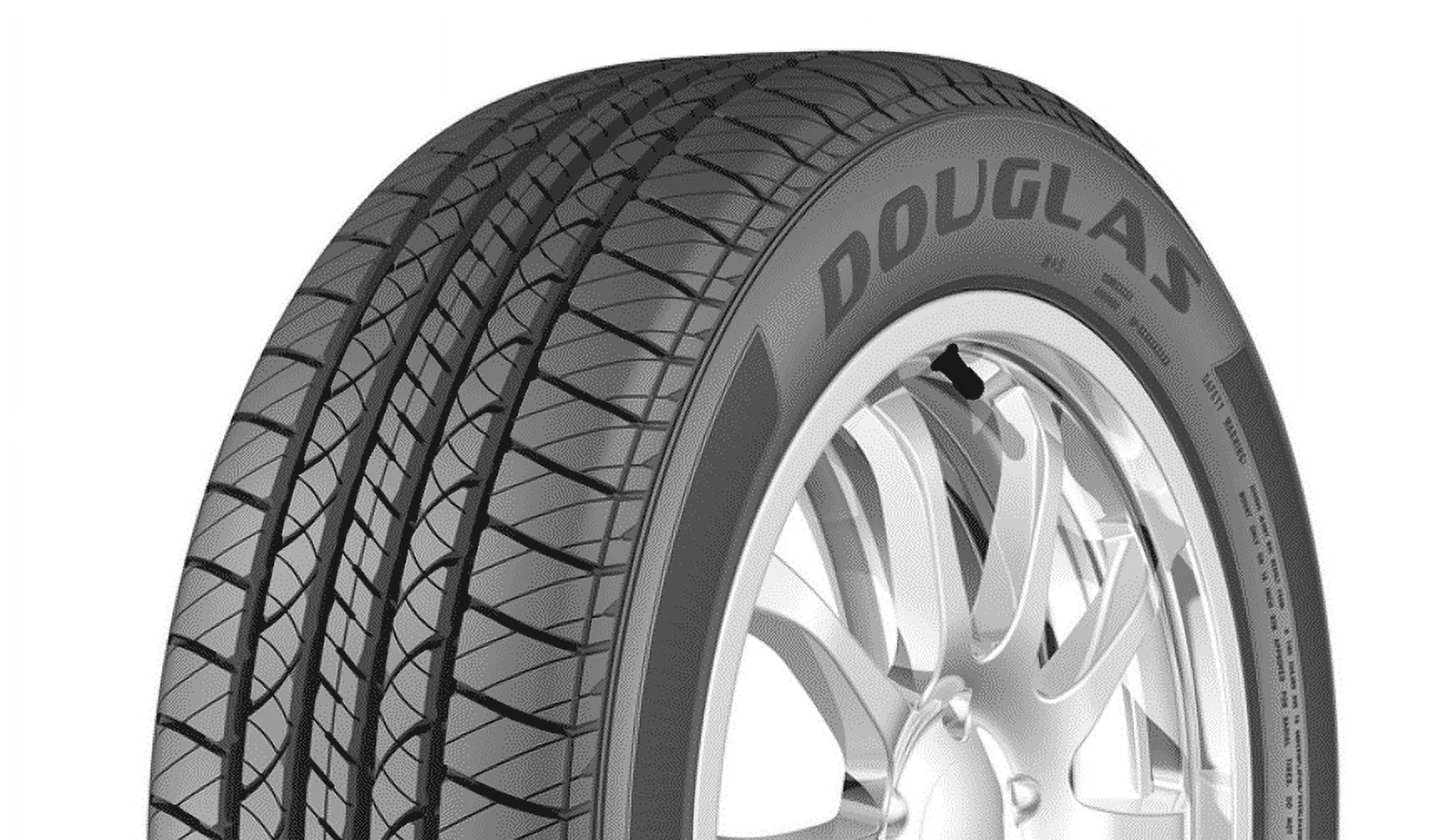 Douglas Touring A/S 215/55R17 94V All-Season Tire - Inhomebuy
