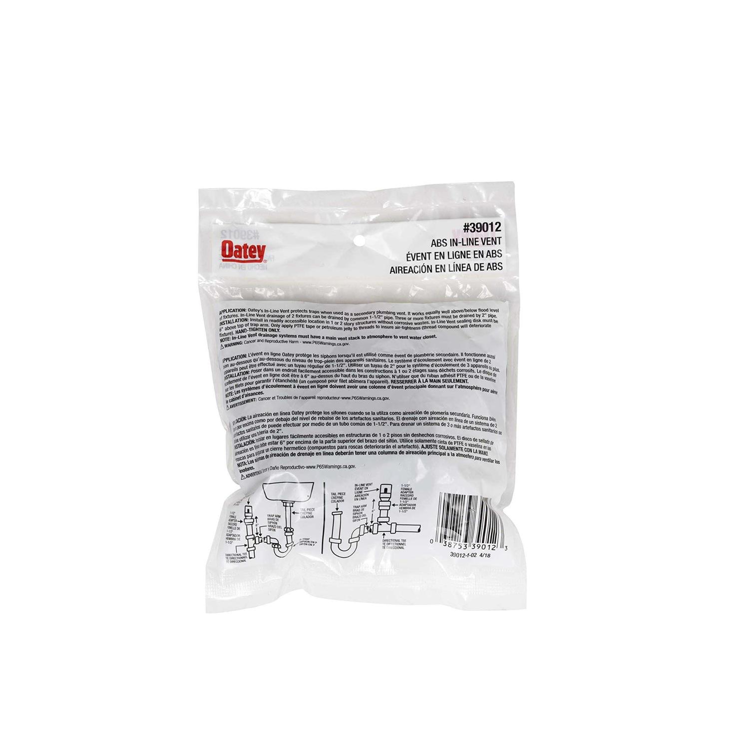 Oatey 38942 Square Ice Maker Box Plastic Faceplate - Inhomebuy