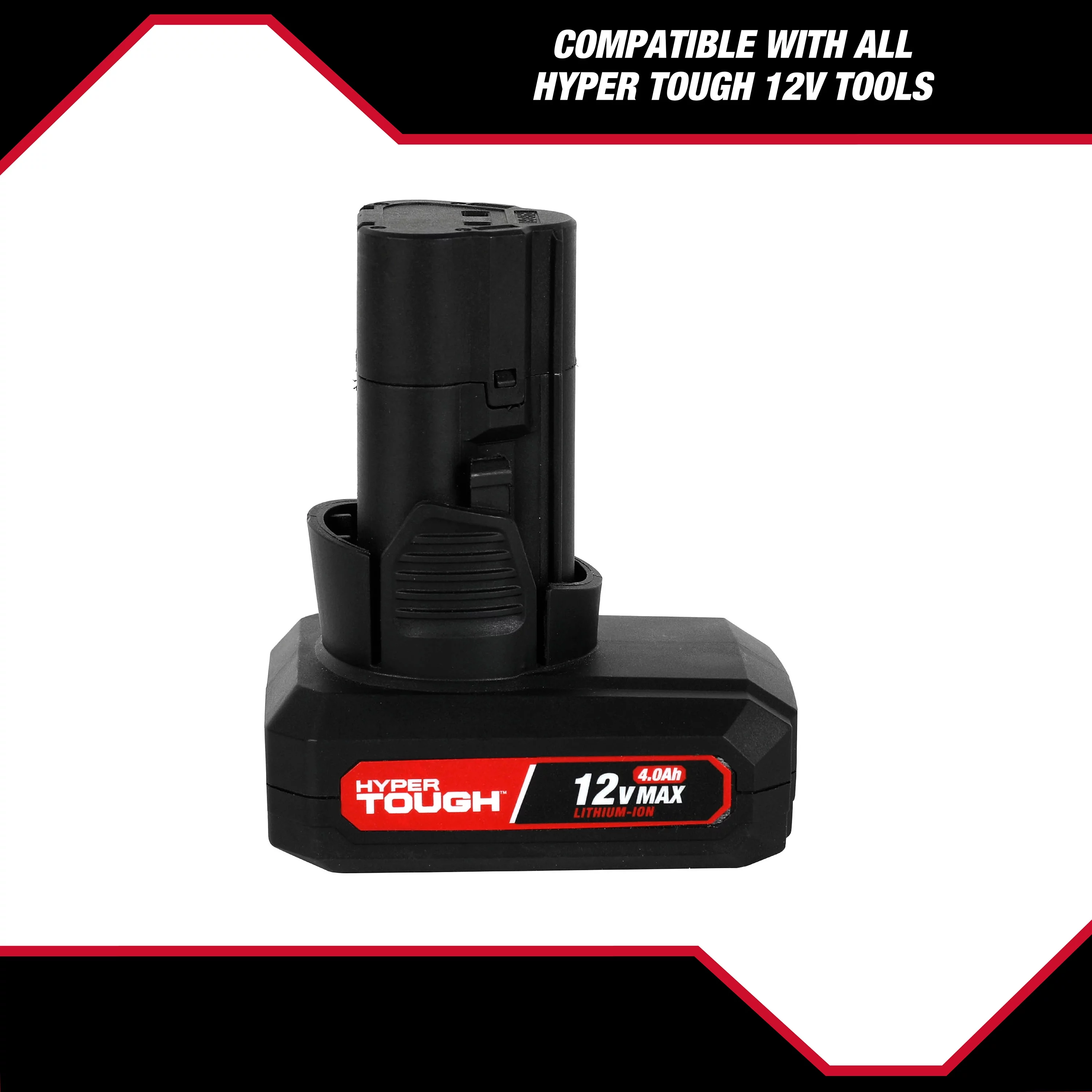 Hyper Tough 12V Max Lithium-Ion 4.0Ah Battery, Model 80104 - Inhomebuy