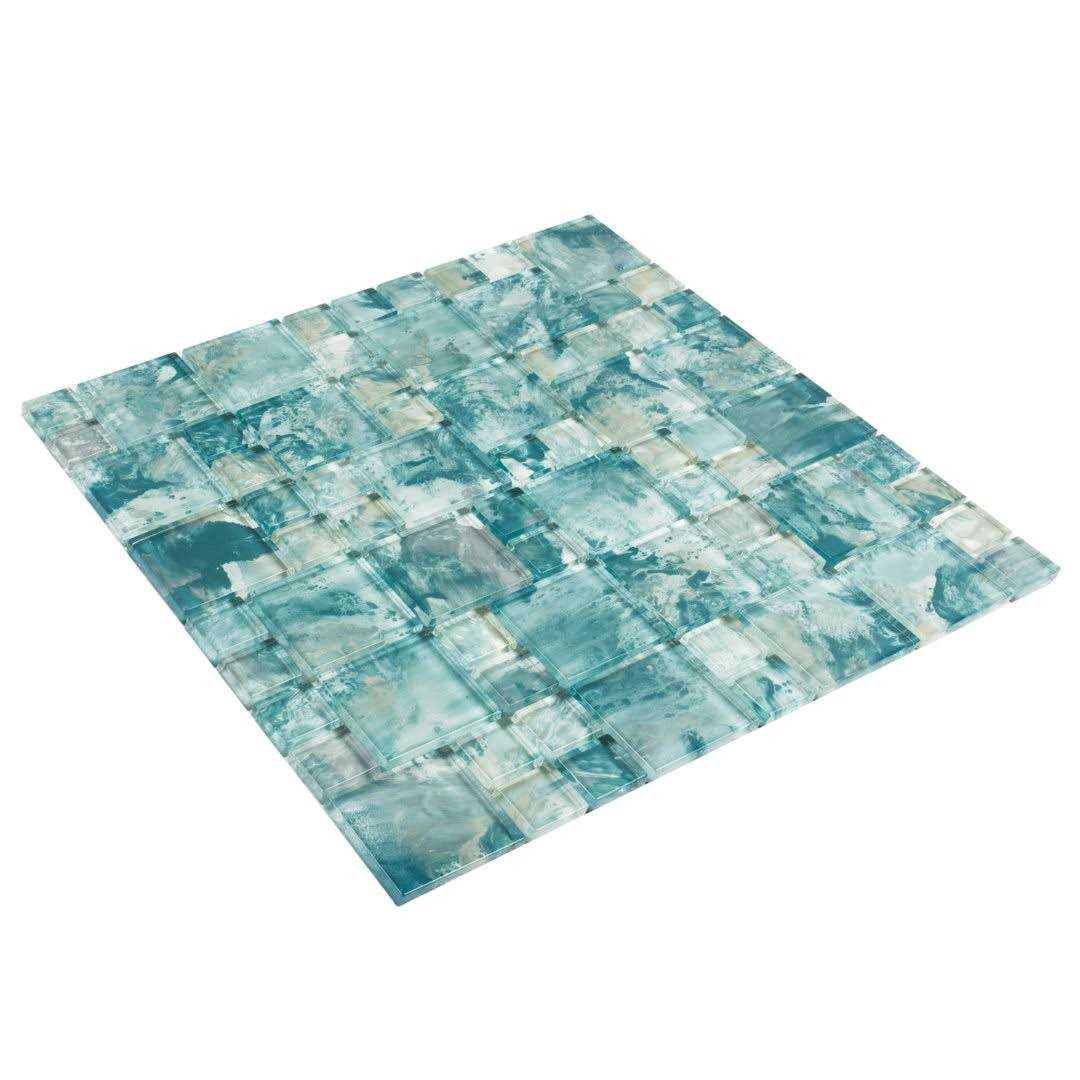 MosaicTileOutlet Traditional 2×2 White Square Matte Porcelain Mosaic Tile - Inhomebuy