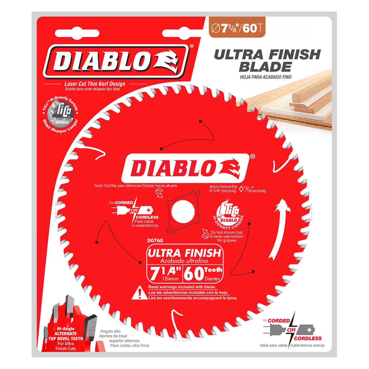 Diablo Circular Saw Blade D0756N - Inhomebuy