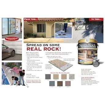 Daich SpreadRock Granite Stone Coating 3 Gal Interior/Exterior - Inhomebuy