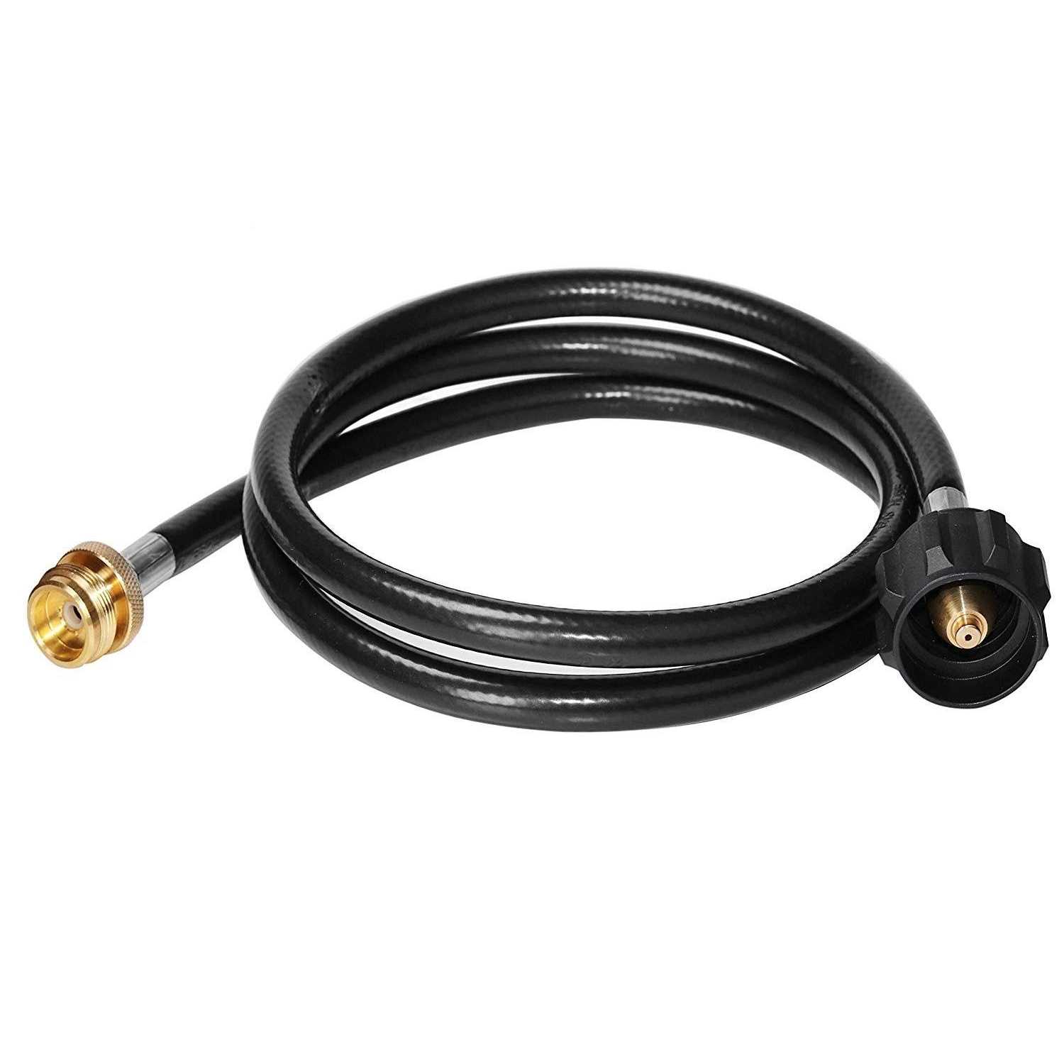 DOZYANT Propane Adapter Hose 1 Lb to 20 Lb Converter Replacement for Qcc1/Type1 Tank Connects 1 Lb Bulk Portable Appliance to 20 Lb Propane - Inhomebuy