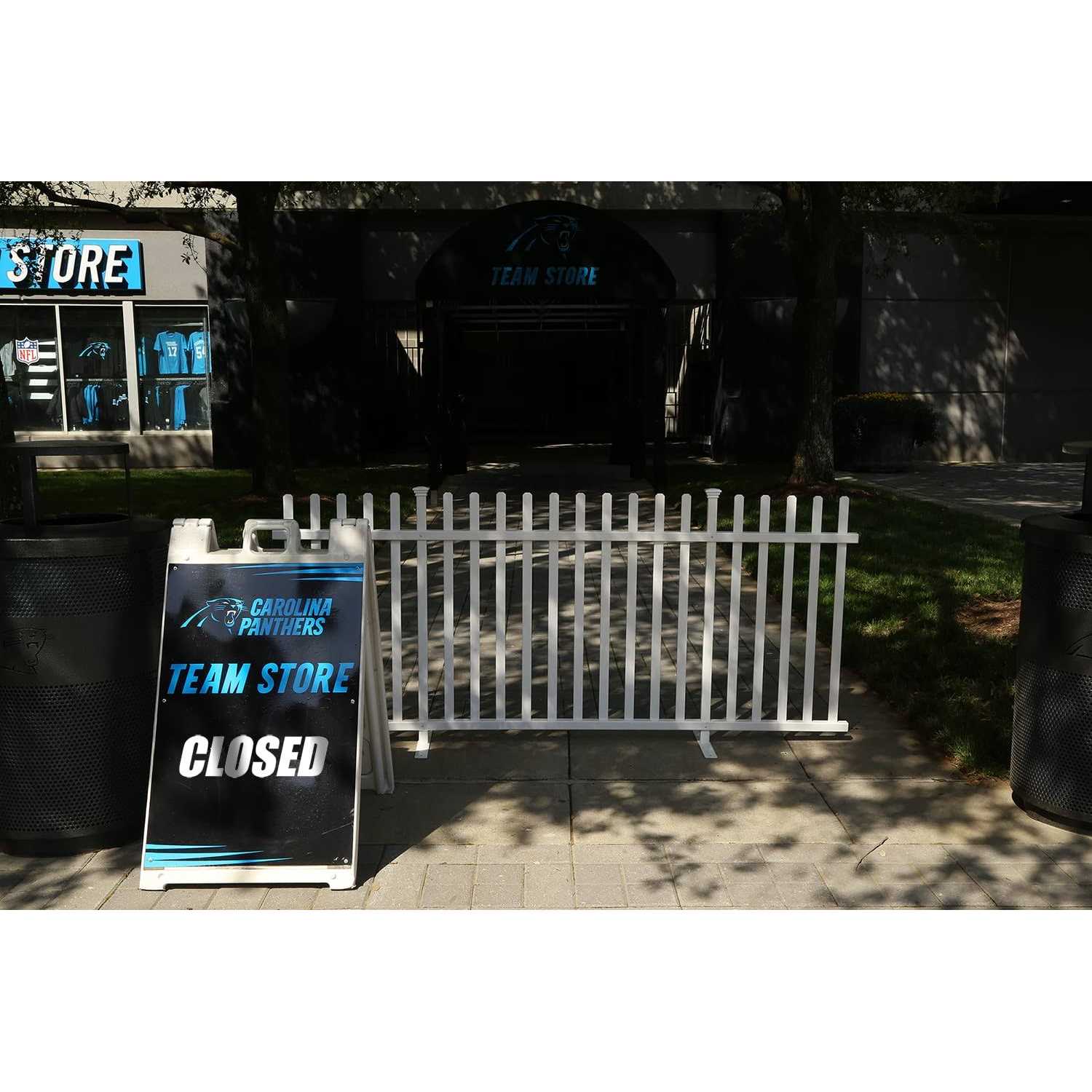 Zippity Outdoor Products ZP19018 Manchester No-Dig Vinyl Fence White - Inhomebuy