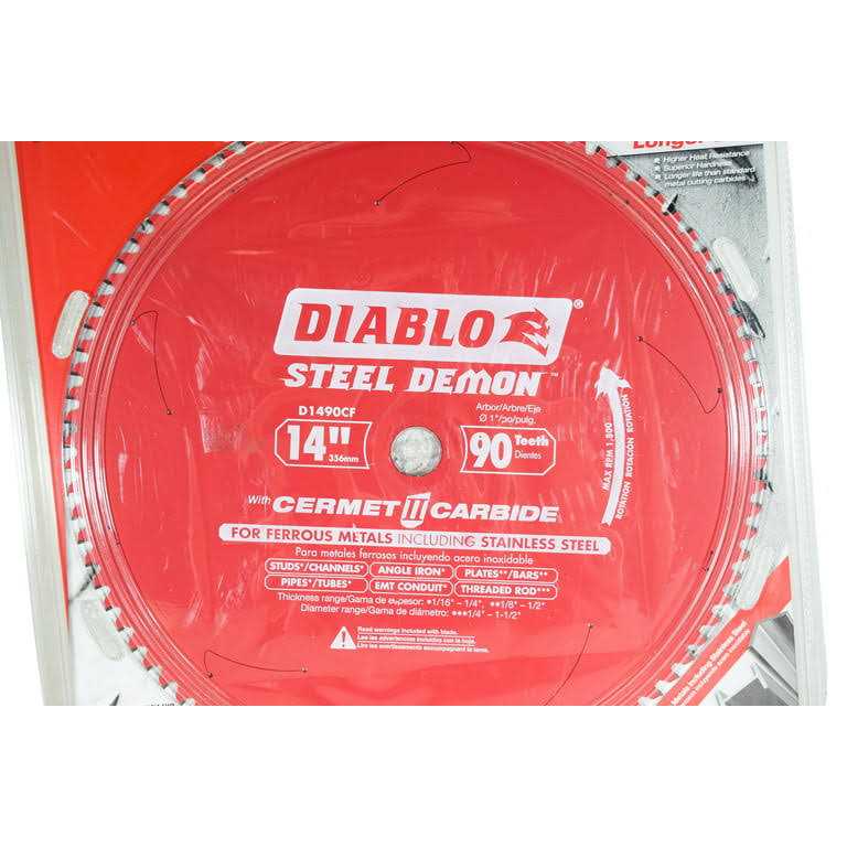 Diablo D1284CD 12 84 Tooth Circular Saw Blade - Inhomebuy
