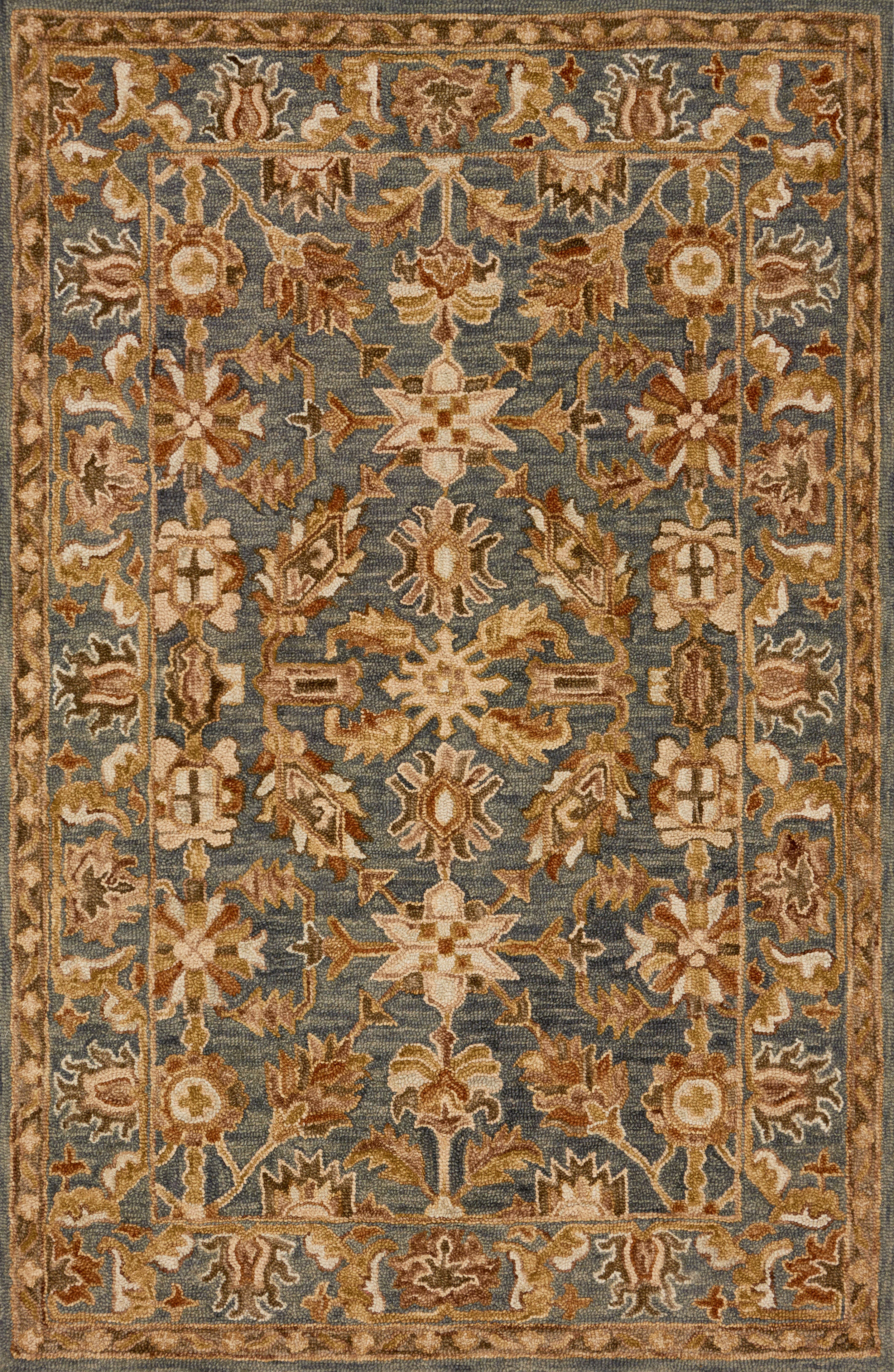 Loloi Rugs Victoria Collection Rug in Slate, Slate - 7'9