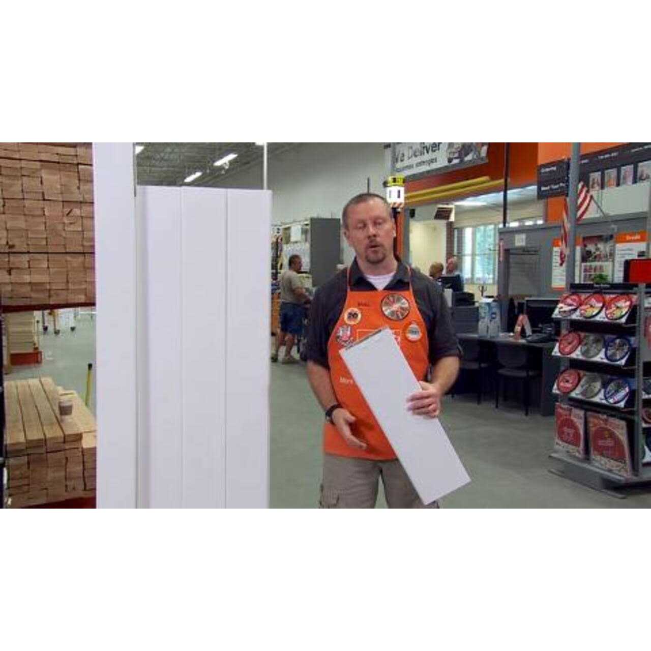 Woodbridge 5 in. x 5 in. x Routed White Vinyl Fence Corner Post Outdoor Essentials - Inhomebuy